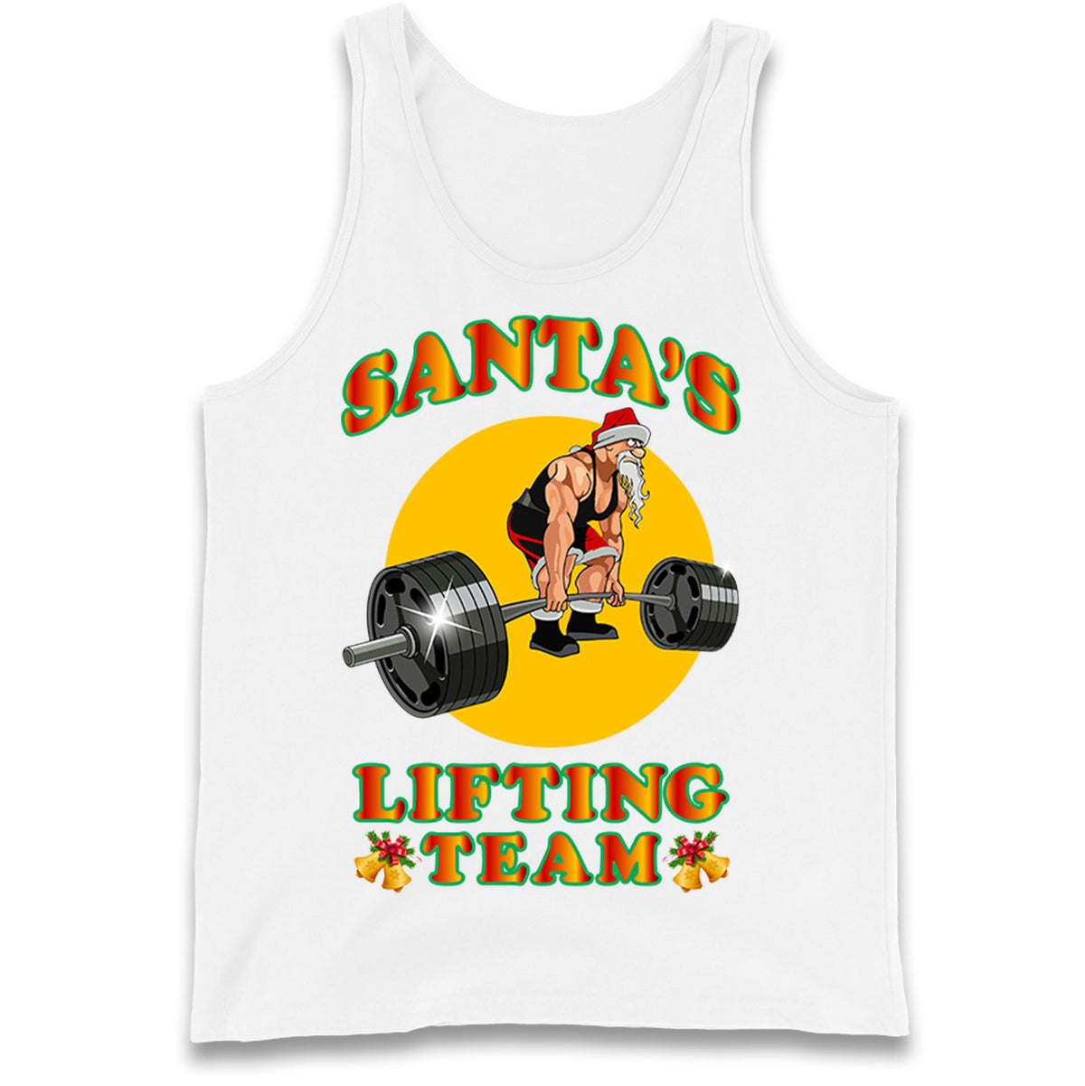 bodybuilding gym christmas tank top