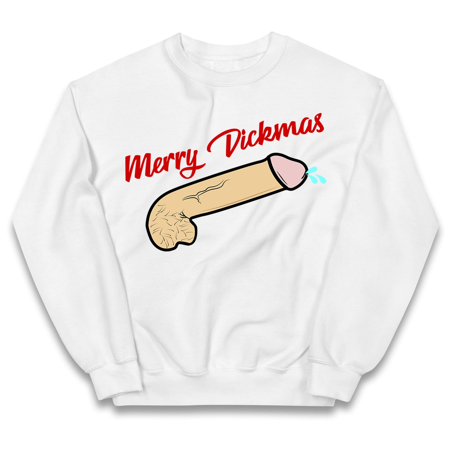 Merry Dickmas Funny Jumper