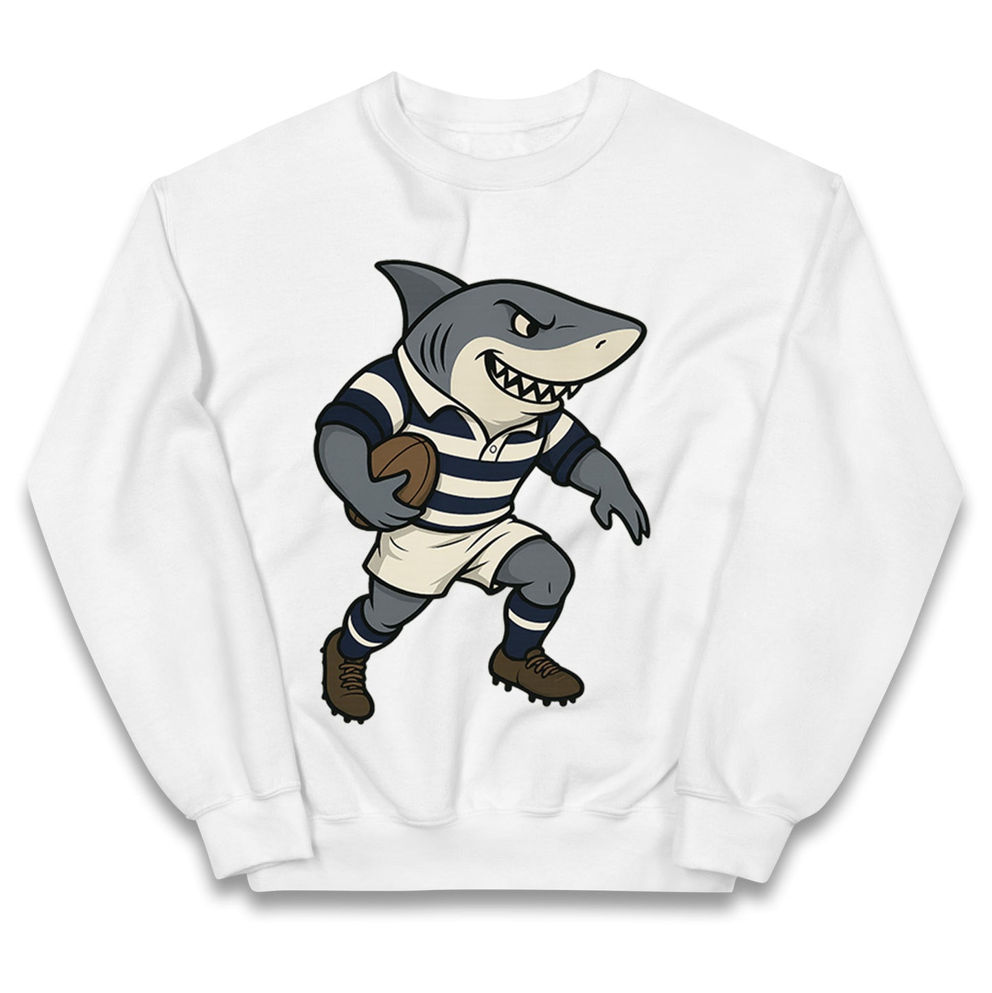 Retro Sale Sharks Rugby Union Kids Jumper