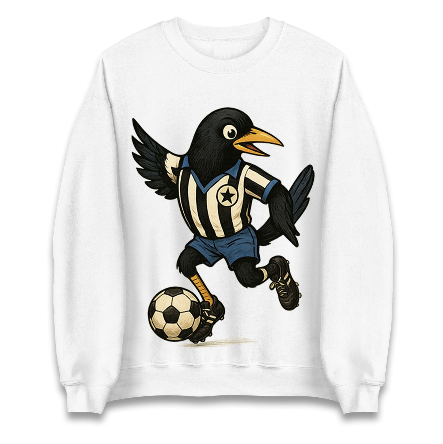 Retro Newcastle United Football Jumper