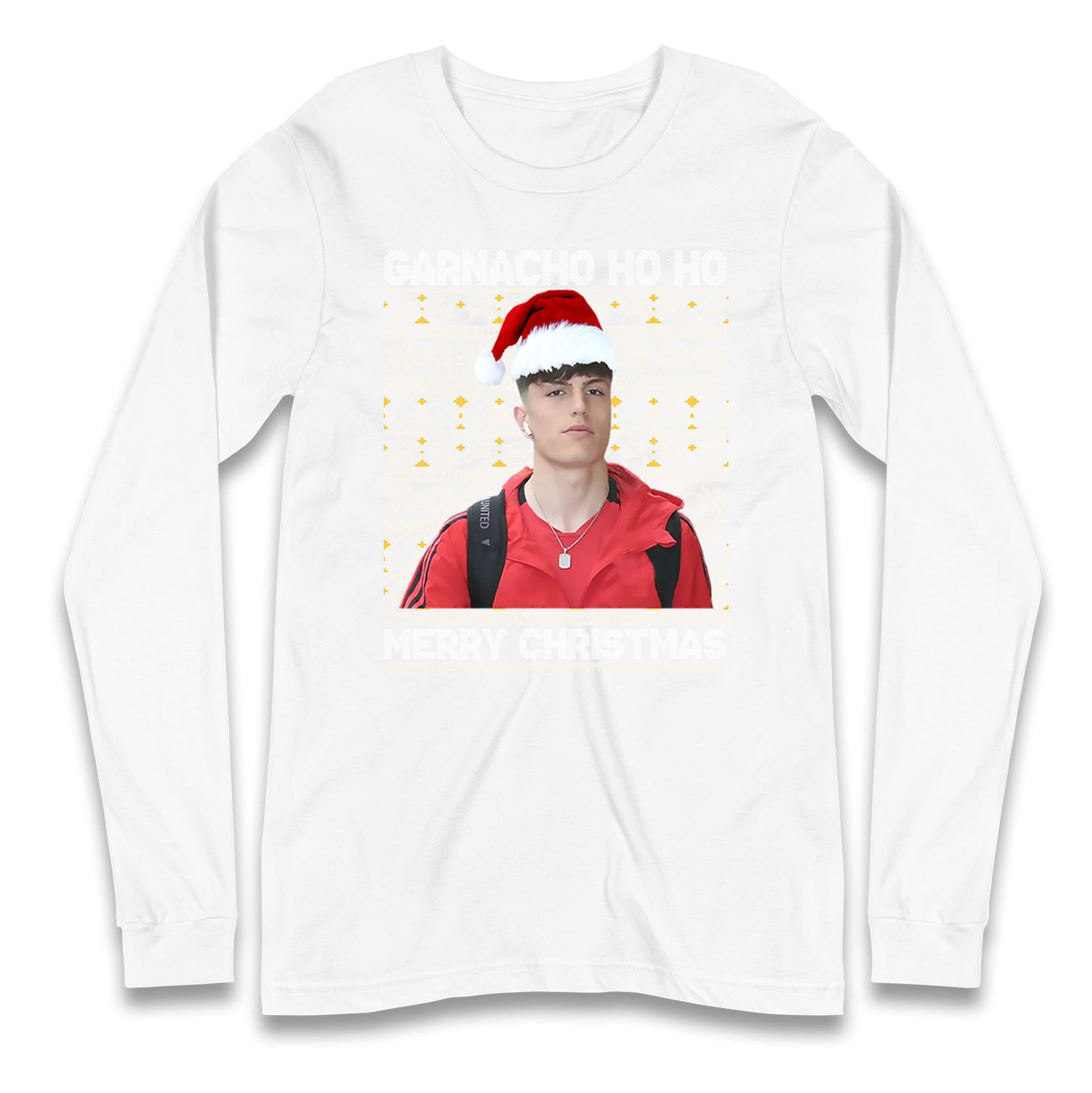 alejandro garnacho christmas long sleeve t shirt