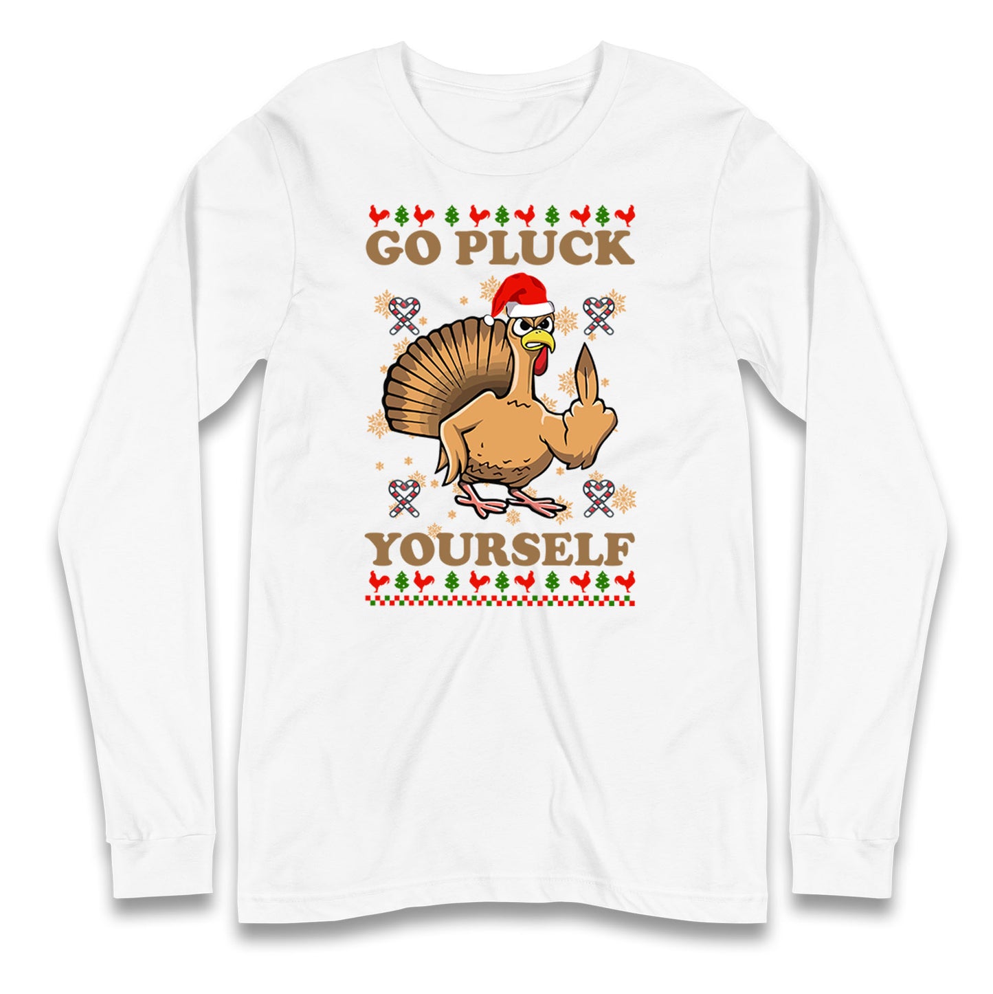 Christmas Go Pluck Yourself Funny T Shirt