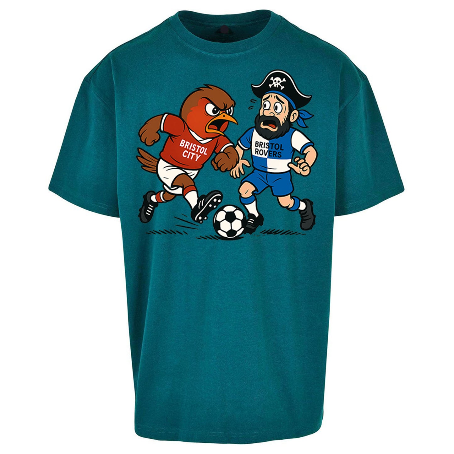 Vintage Bristol City Oversized T Shirt