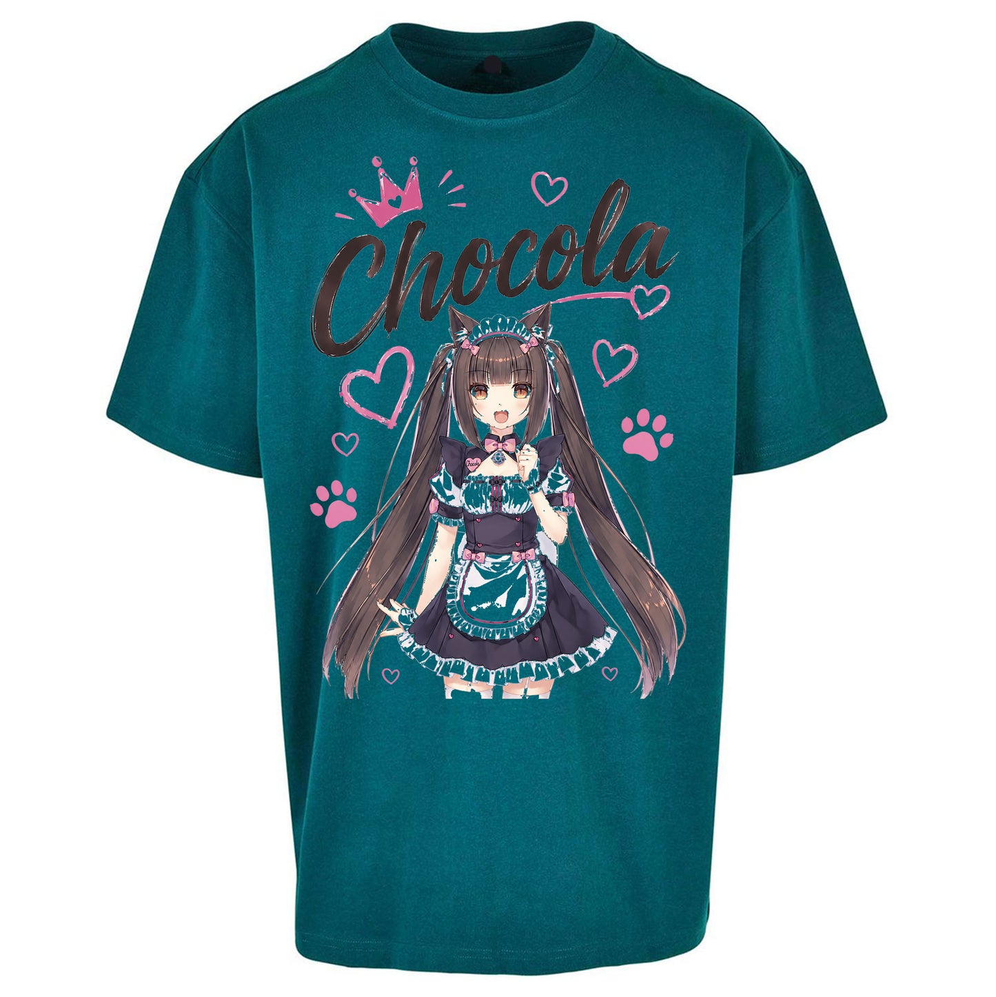Chocola Nekopara Oversized T Shirt