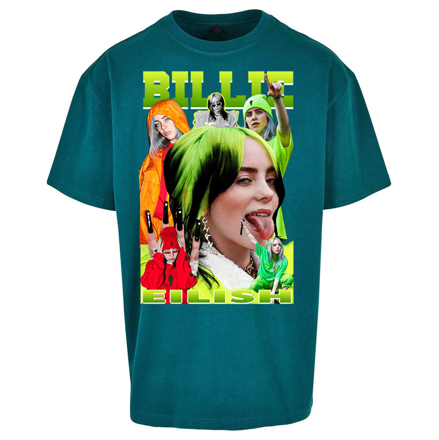Billie Eilish Green Oversized T Shirt