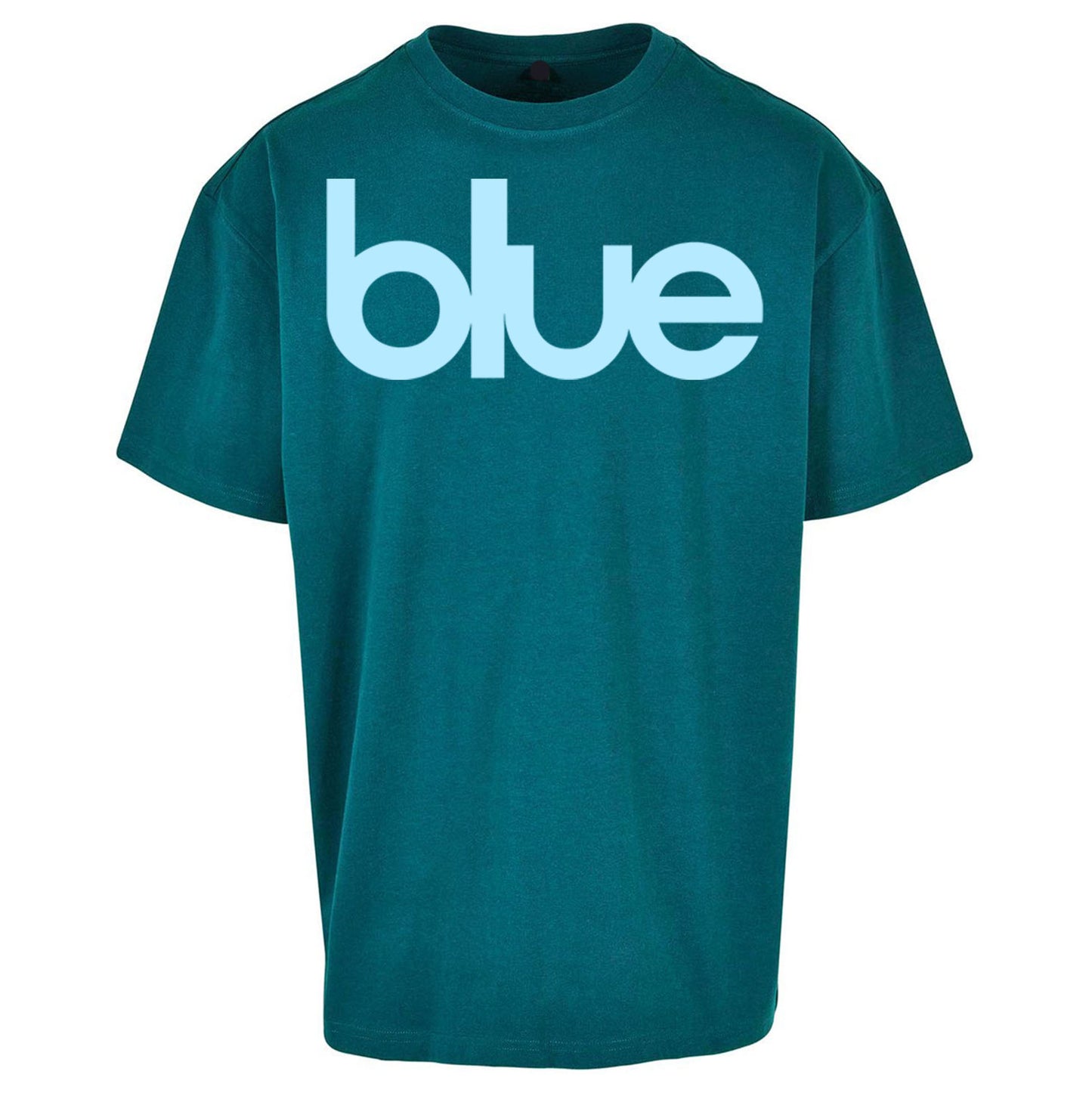 Blue Blur Robbie Williams Oversized T Shirt