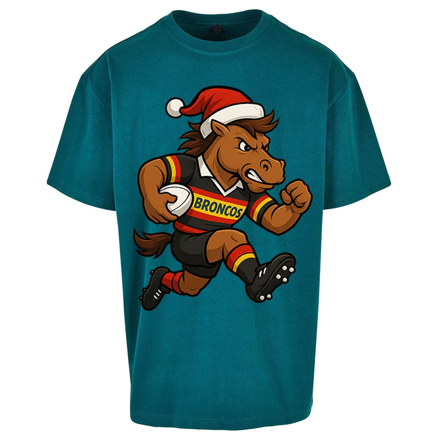 London Broncos Christmas Oversized T Shirt