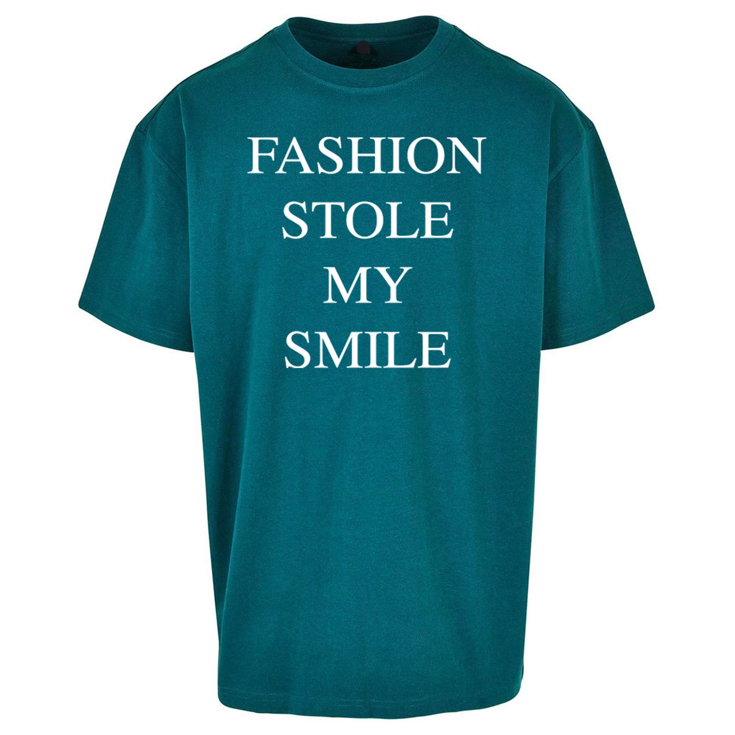 Fashion Stole My Smile Oversized T Shirt
