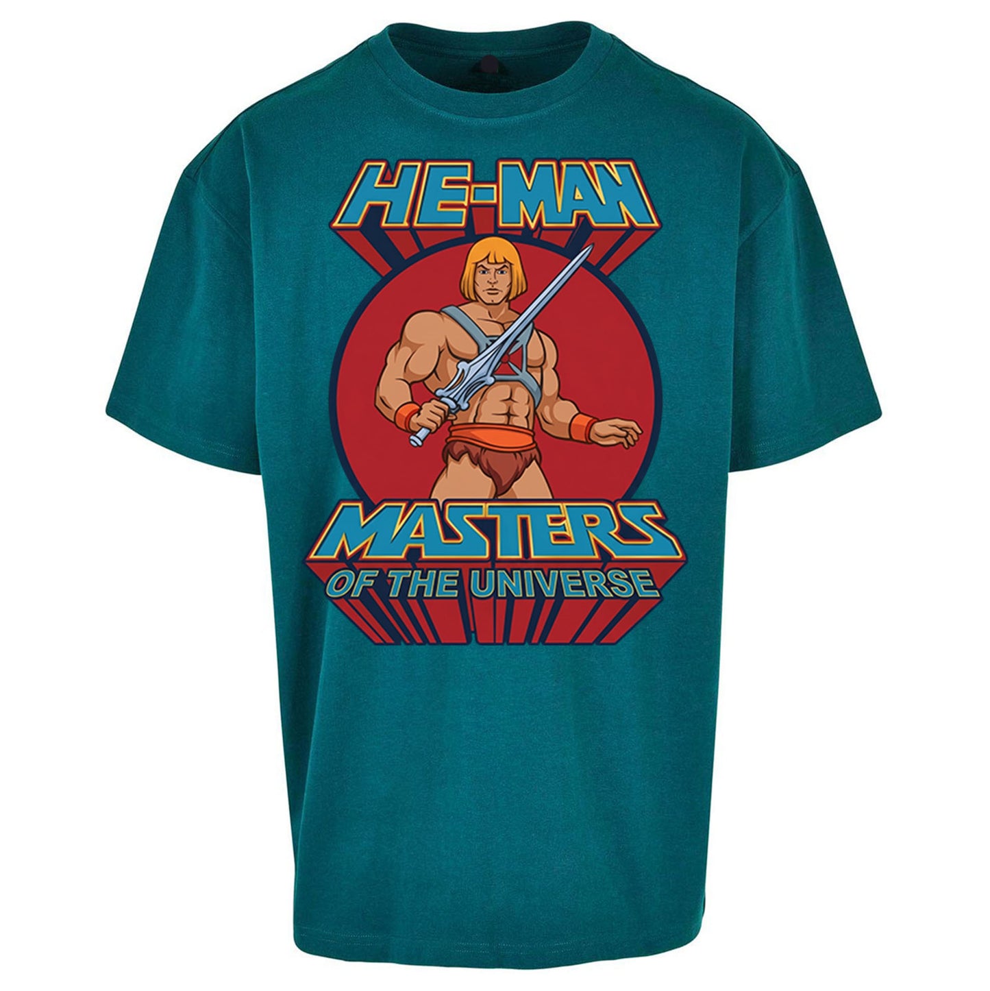 He-Man Anime Oversized T Shirt