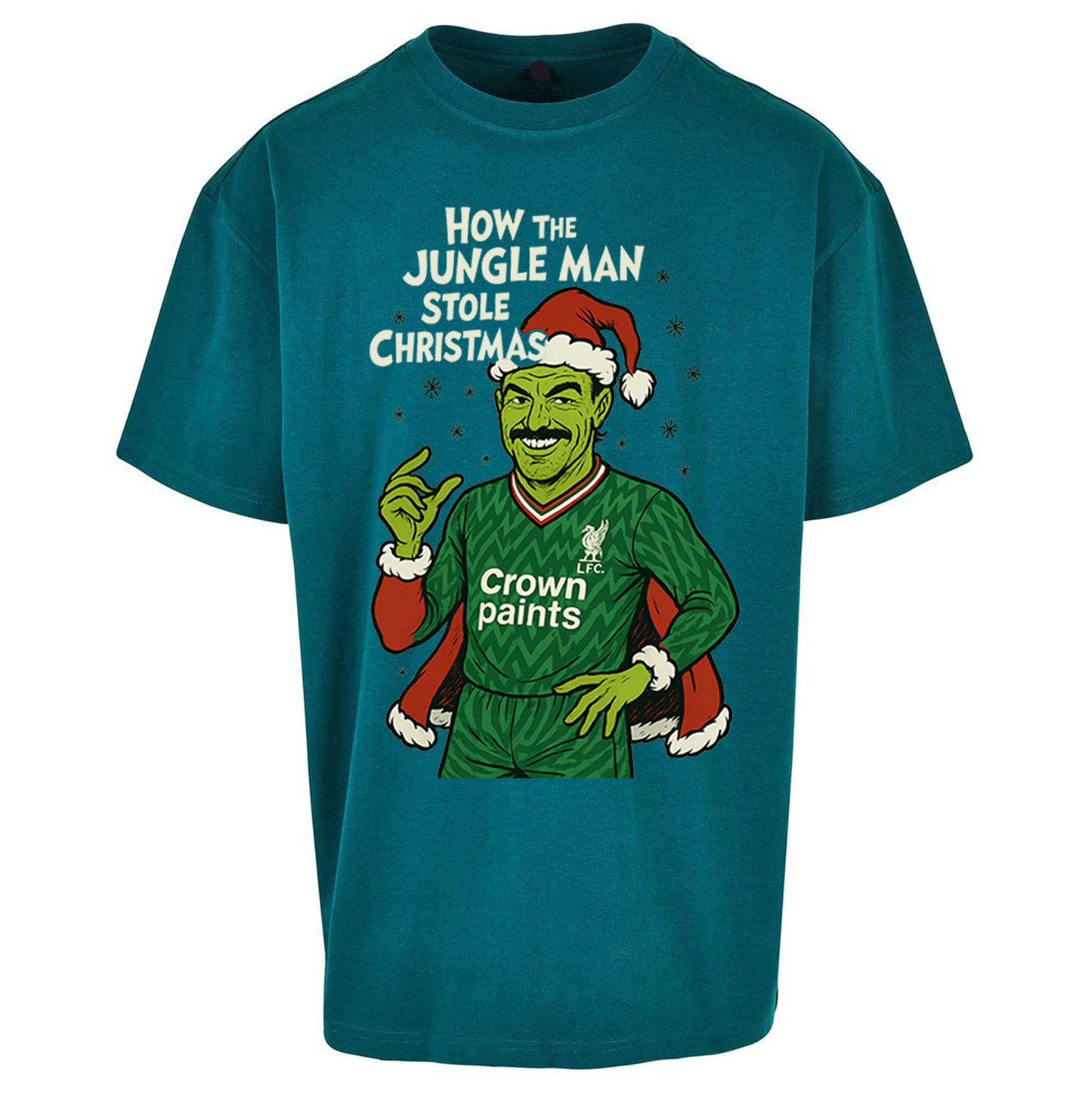 Liverpool Xmas Oversized T Shirt