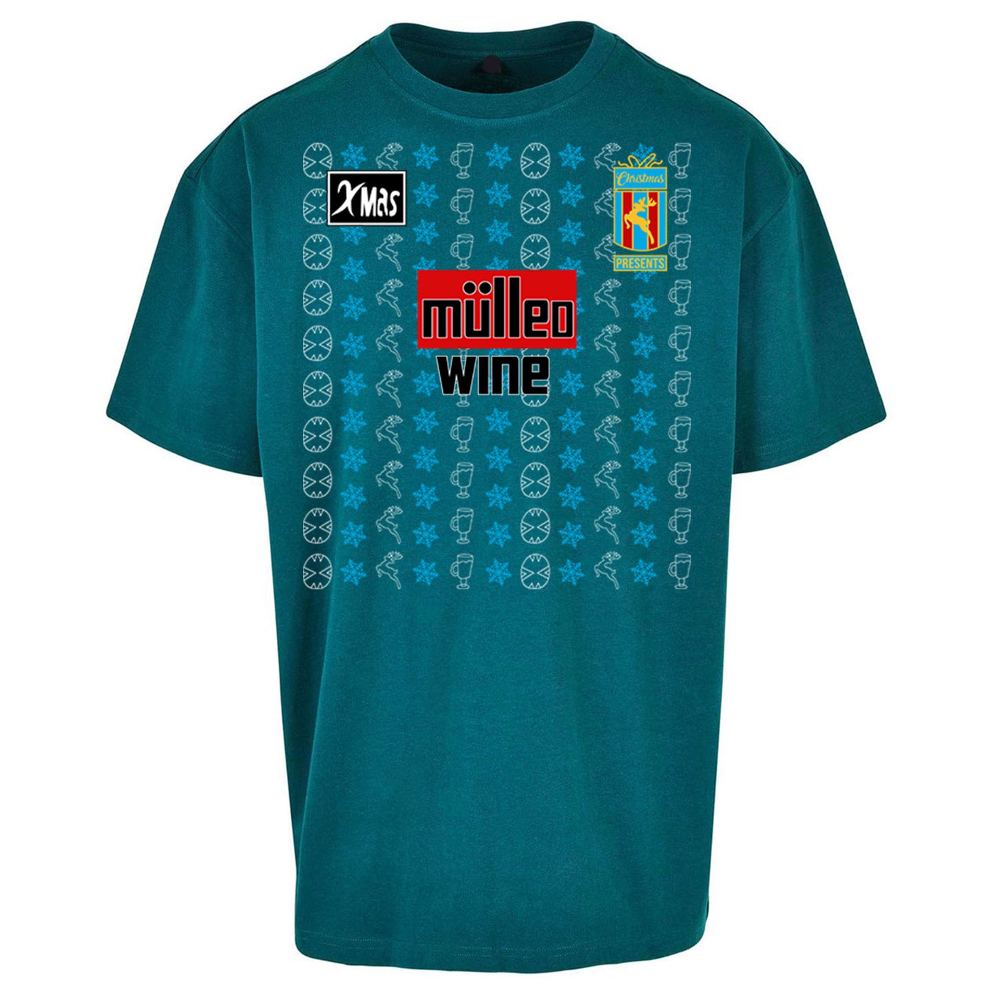 AVFC Christmas Oversized T Shirt