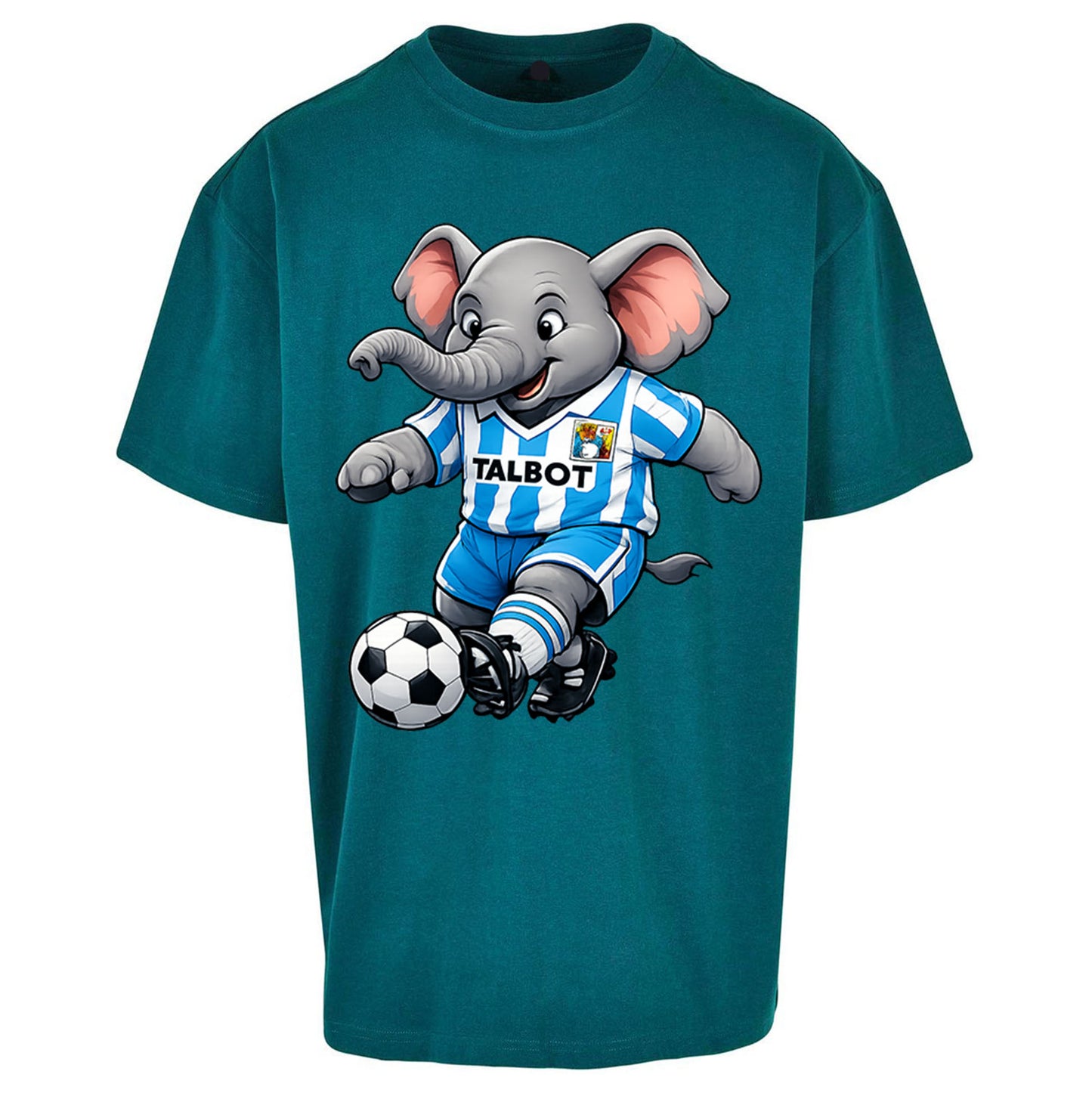 Retro Coventry City Football Oversized T Shirt