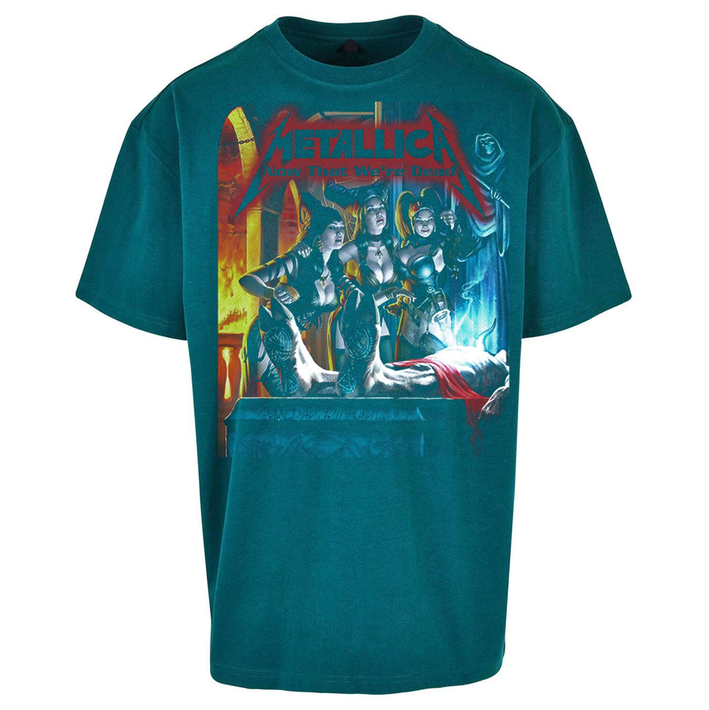 Metallica Now That Were Dead - Oversized T Shirt