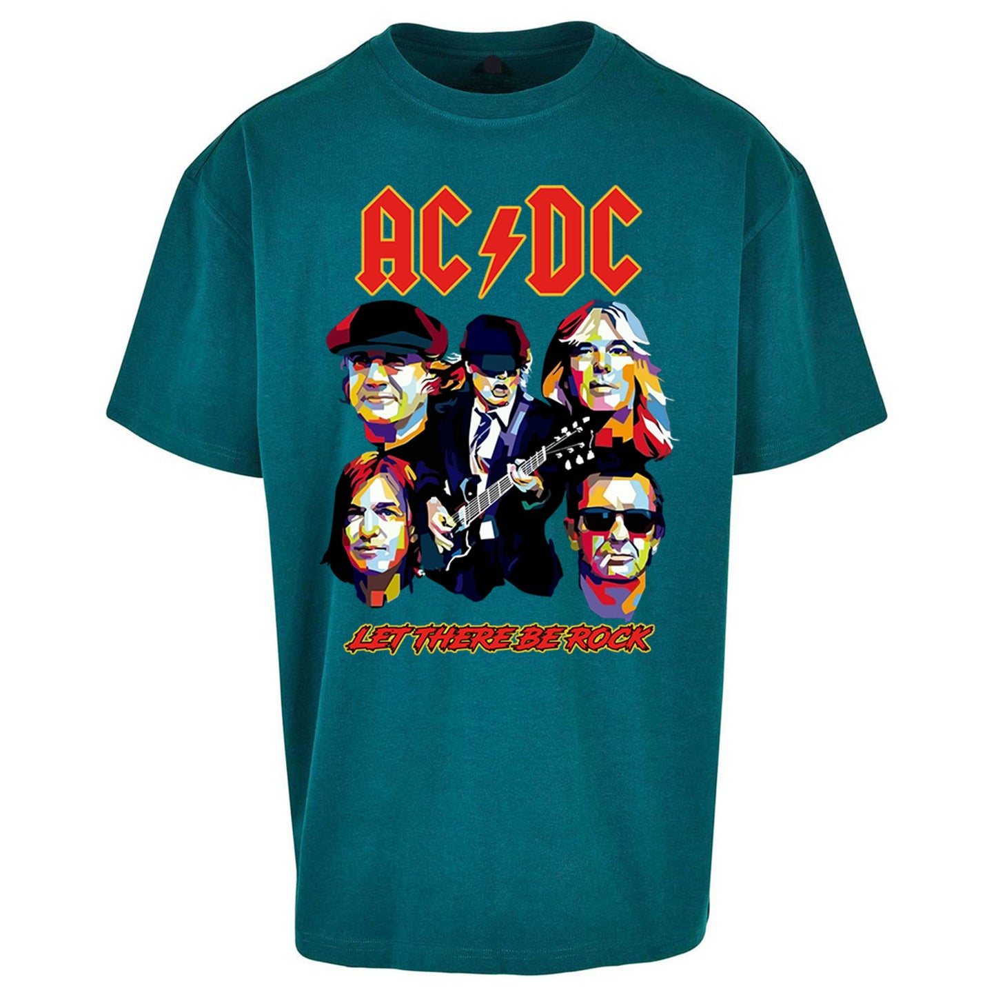 ACDC Let There Be Rock Oversized T Shirt