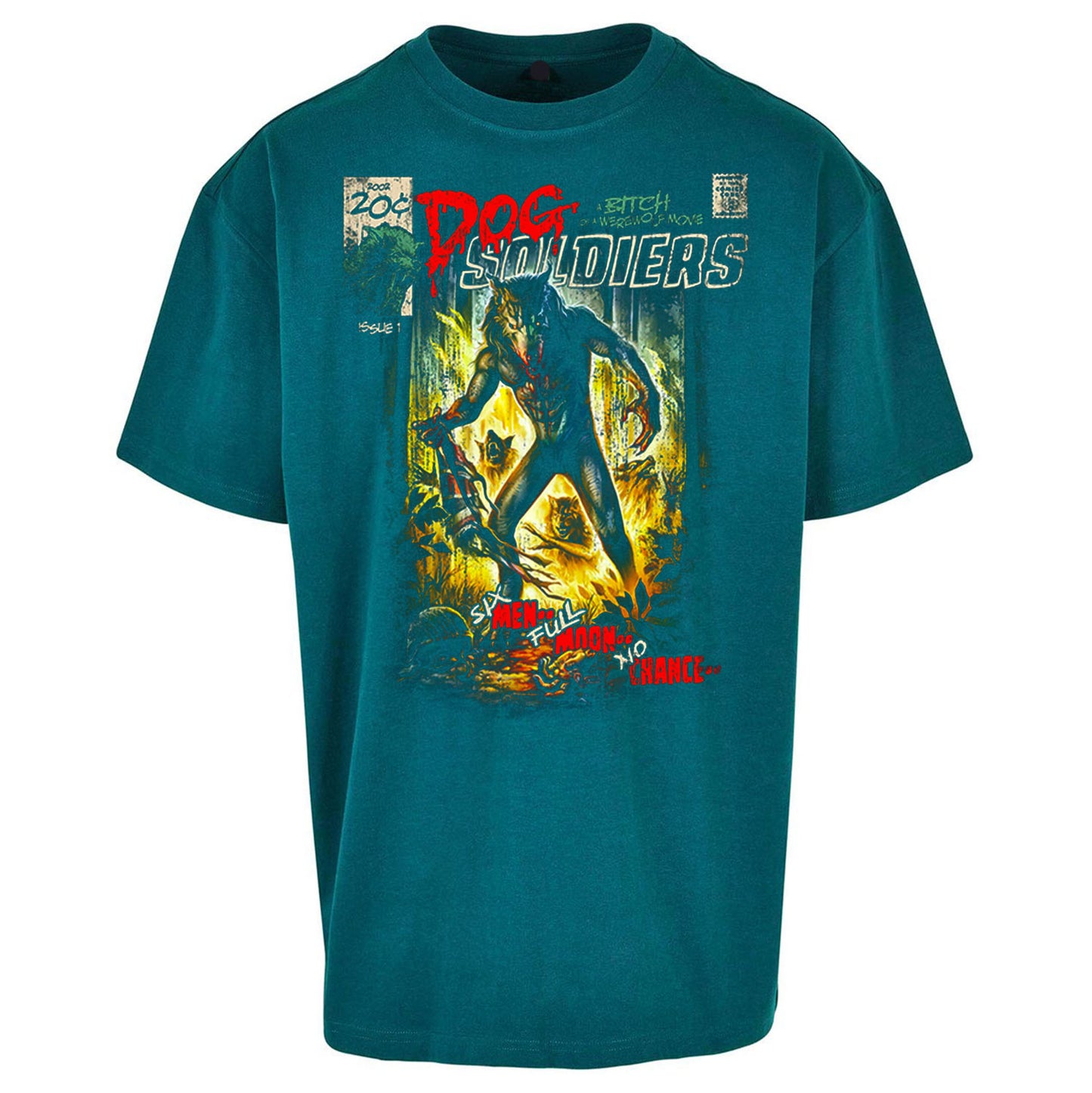 Dog Soldiers A Bitch Of A Werewolf Oversized T Shirt