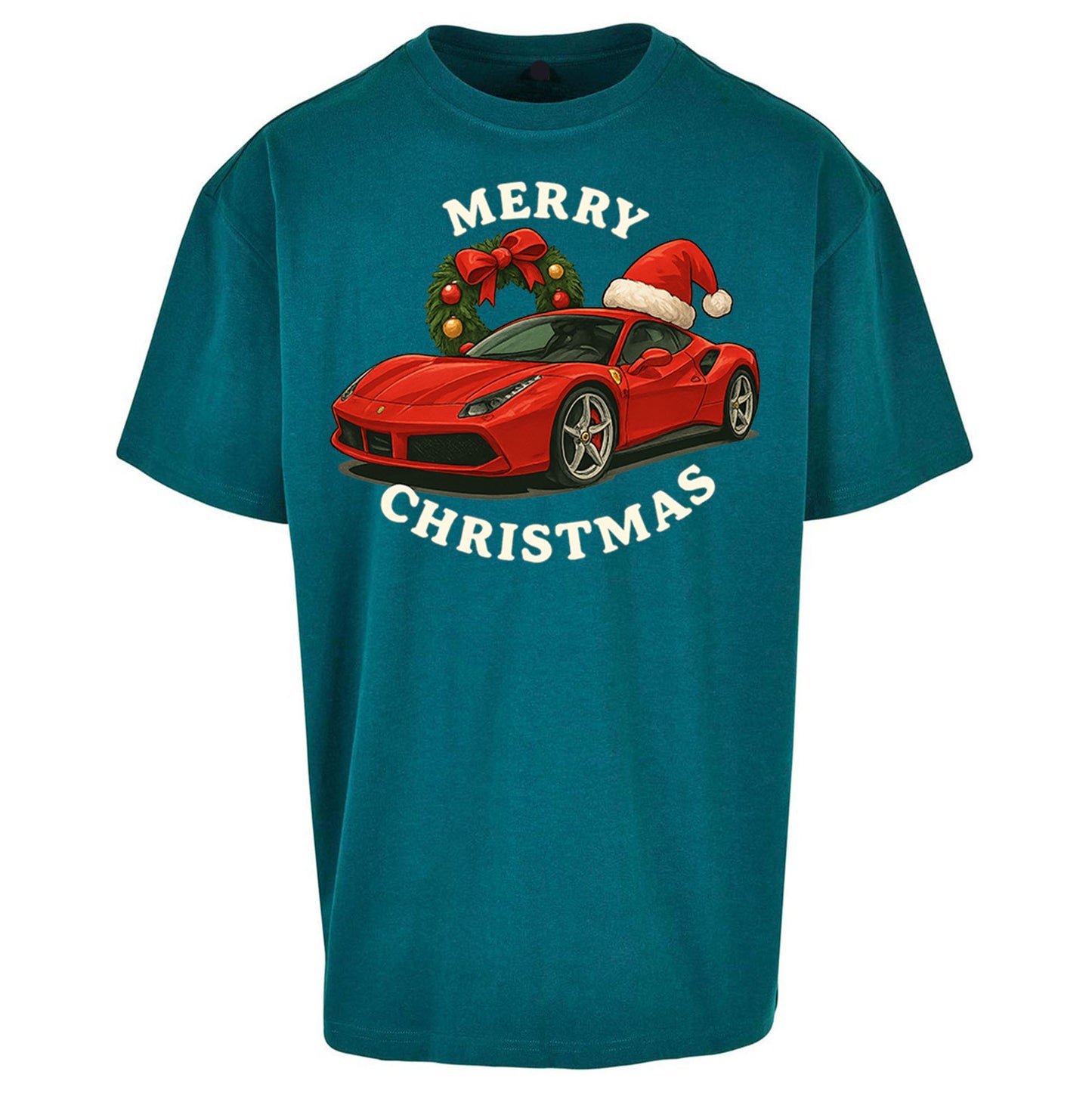 Ferrari Christmas Oversized T Shirt