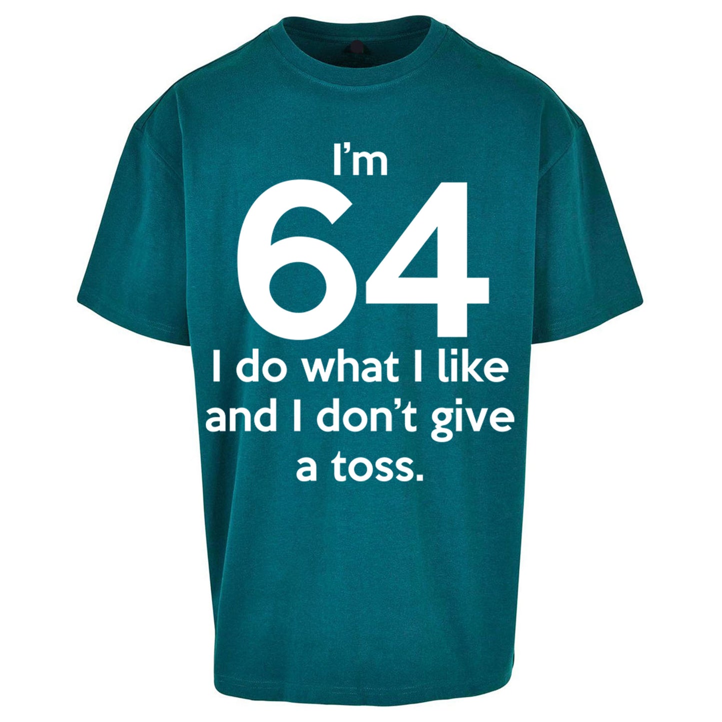 64th Birthday Oversized T Shirt