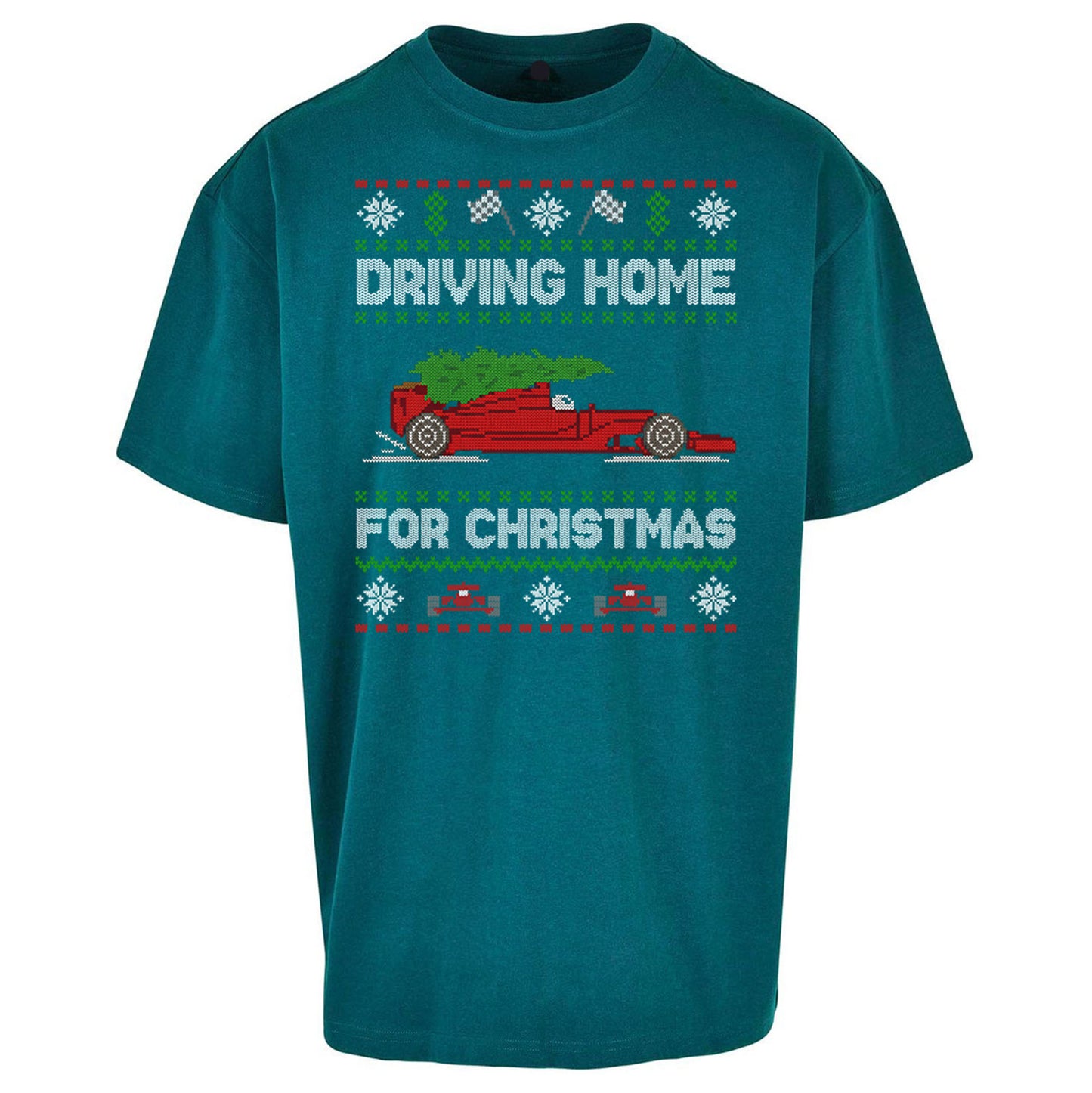 F1 Christmas Oversized T Shirt