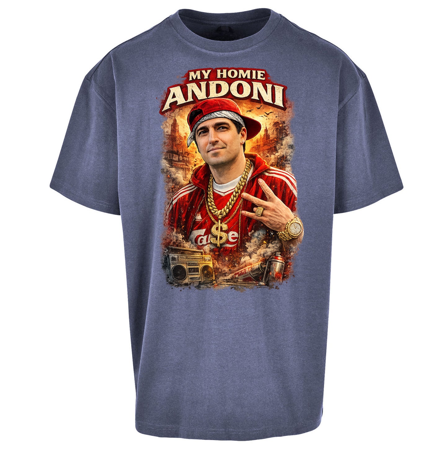 My Homie Andoni Iraola Liverpool Football Oversized Tee