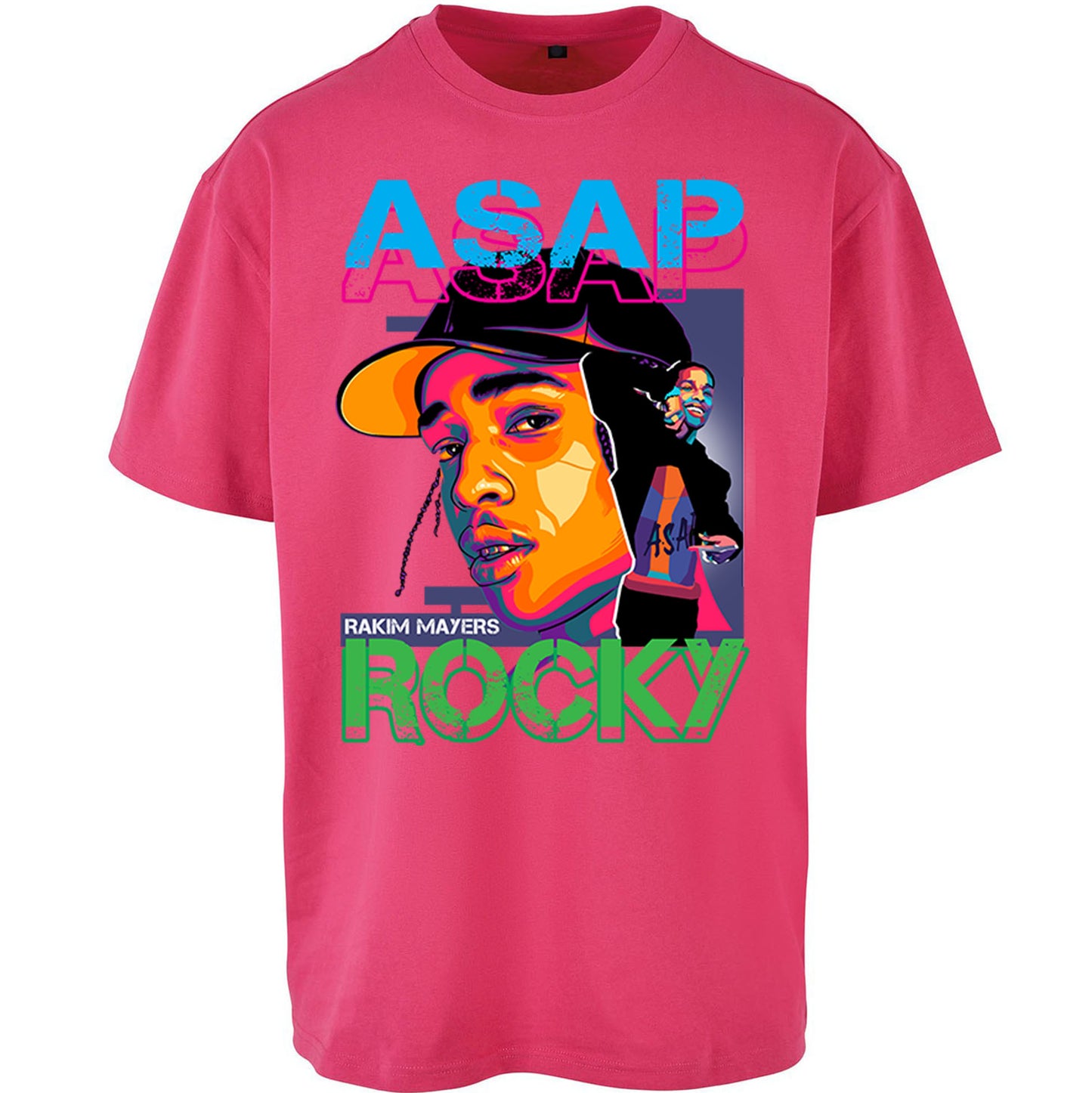 ASAP Rocky Rakim Mayers Oversized T Shirt