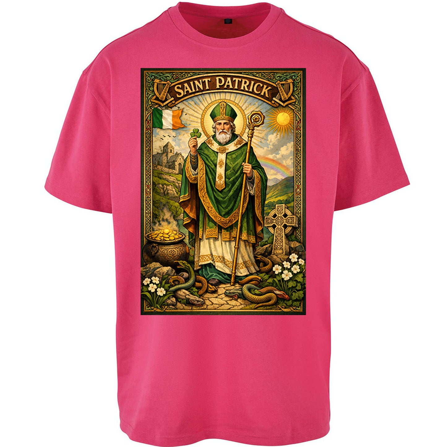 Saint Patrick Oversized T Shirt