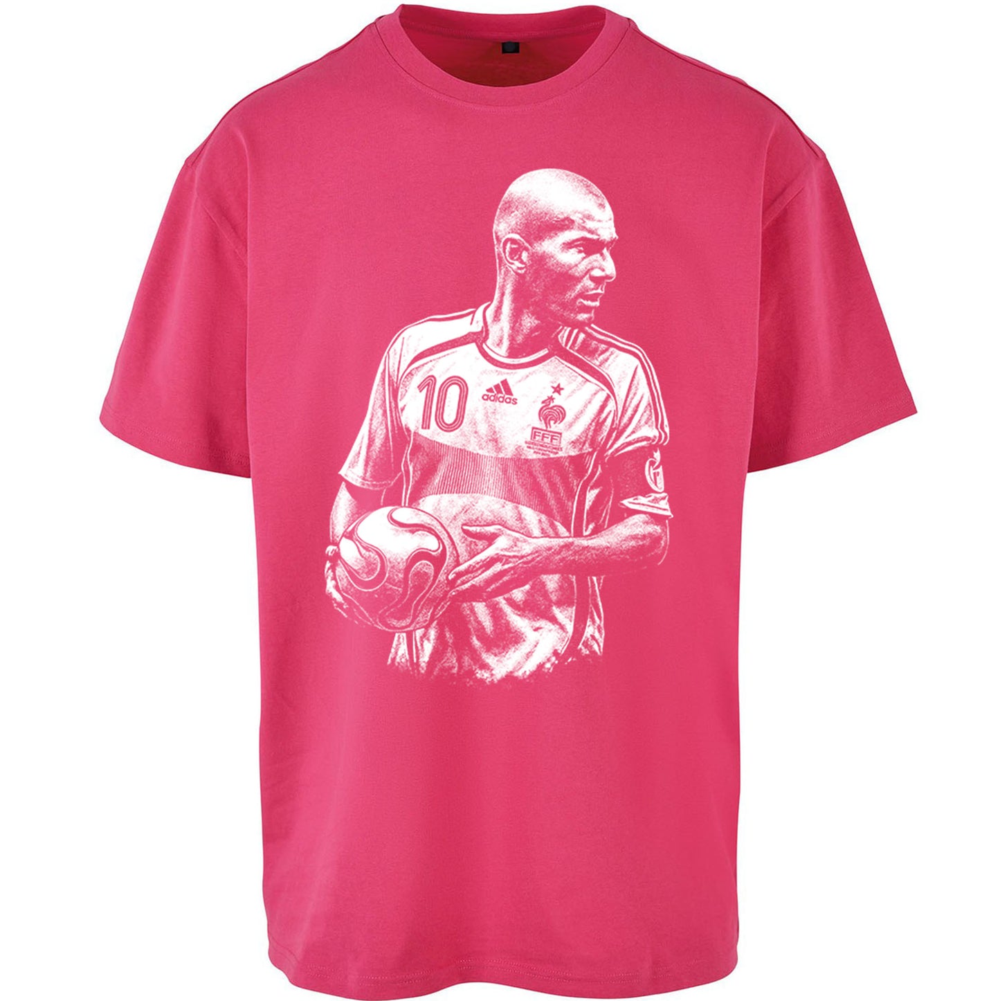 Zidane France Oversized T Shirt