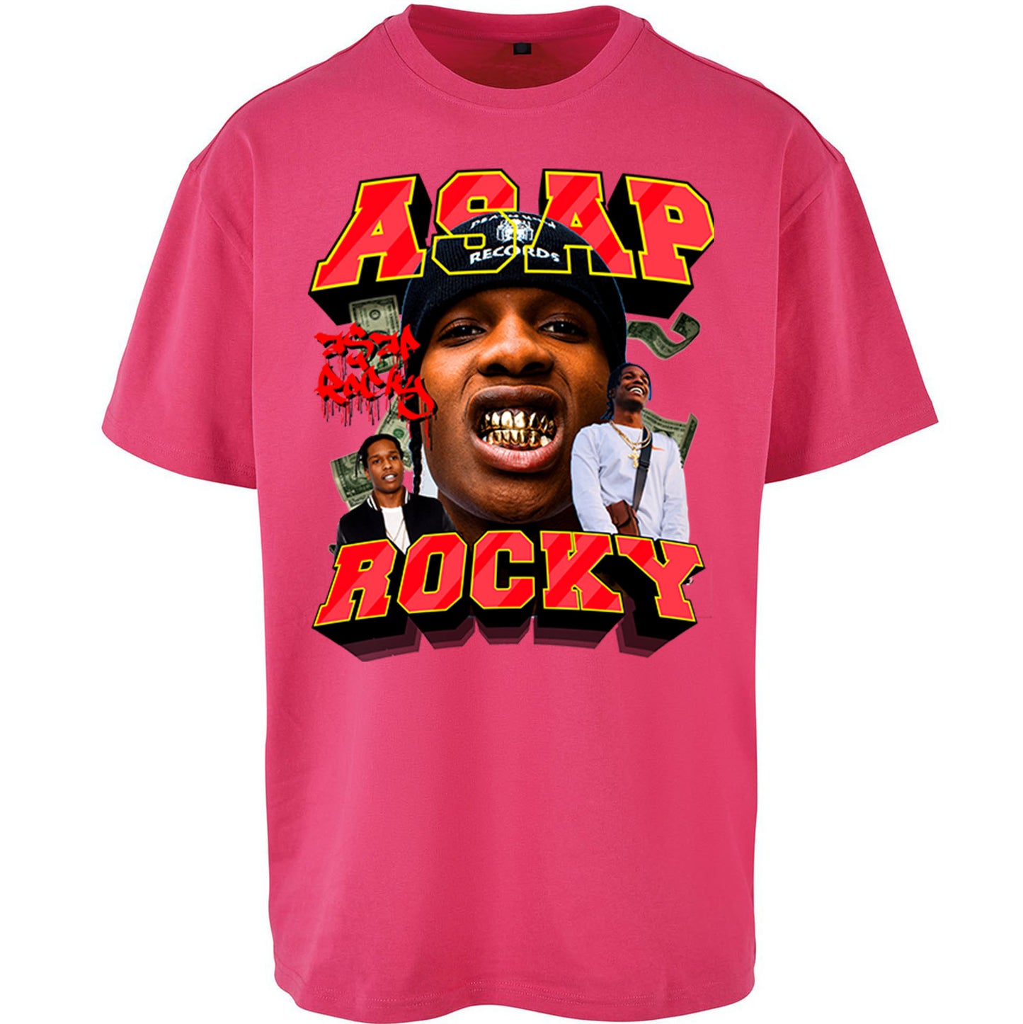 Asap Rocky Tour Oversized T Shirt