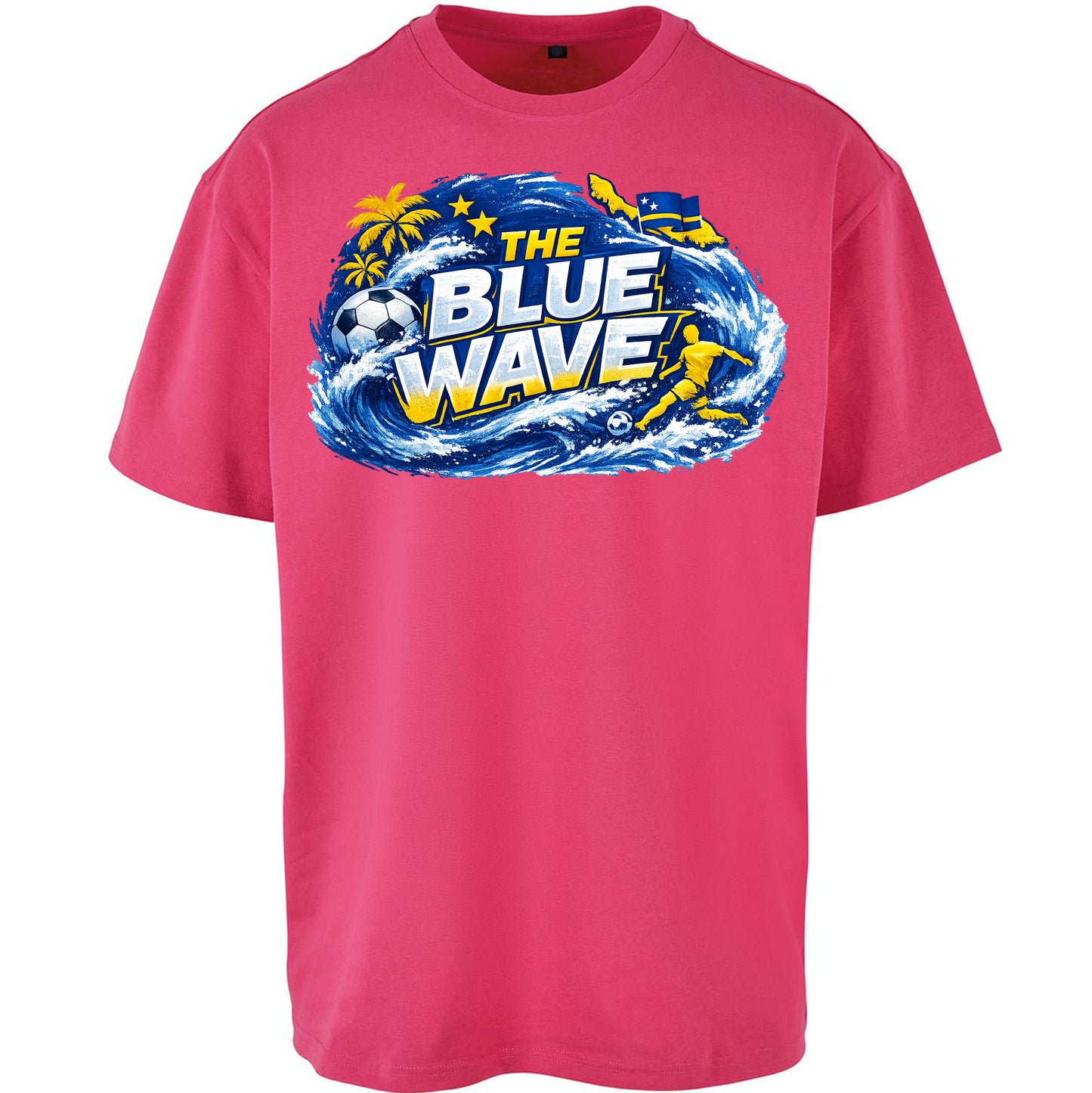 Curacao Football Oversized T Shirt