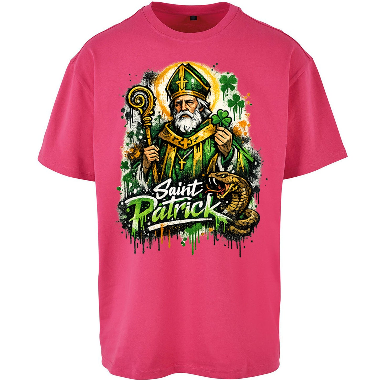 Saint Patrick Ireland Oversized T Shirt