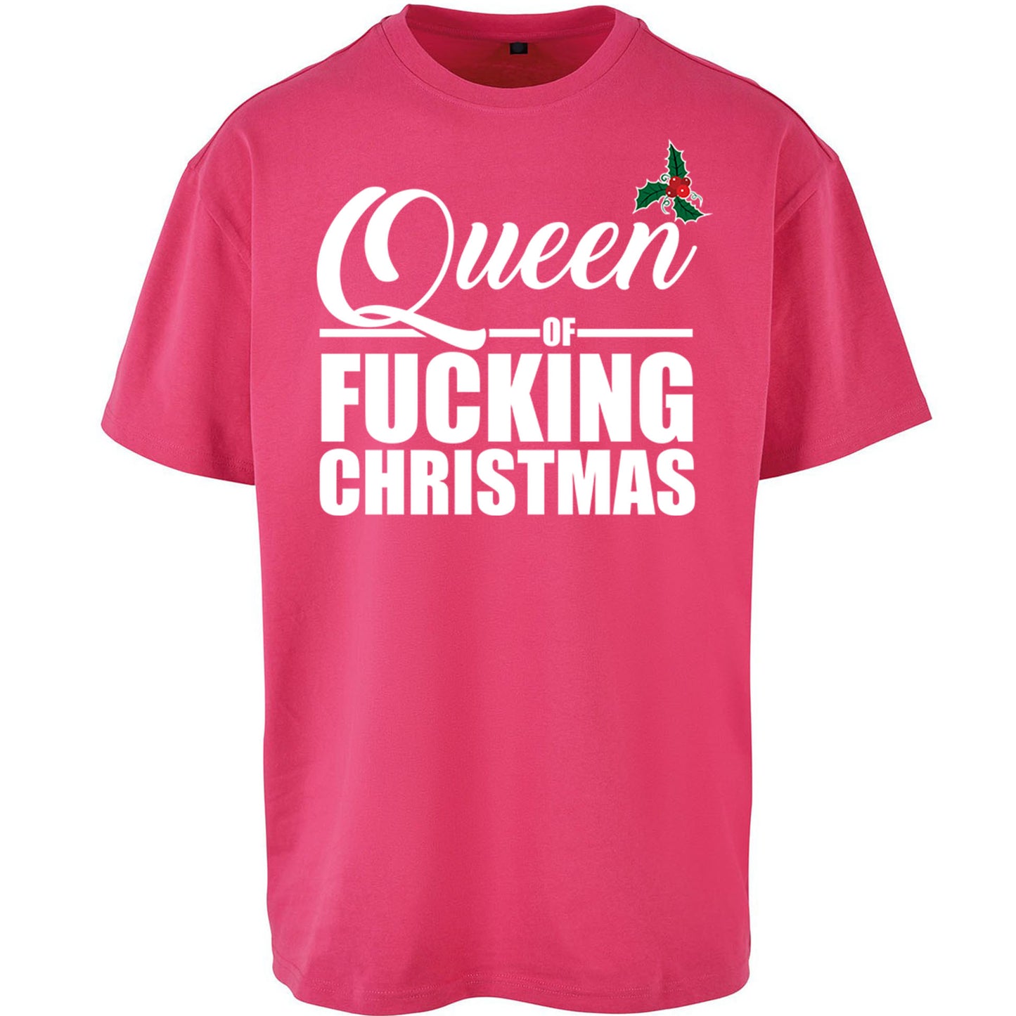 Nice Until Proven Naughty Oversized T Shirt