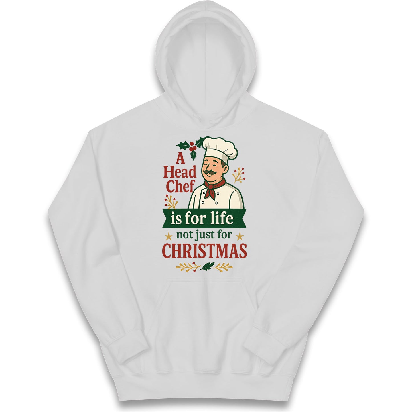 Head Chef Christmas Kids Hoodie