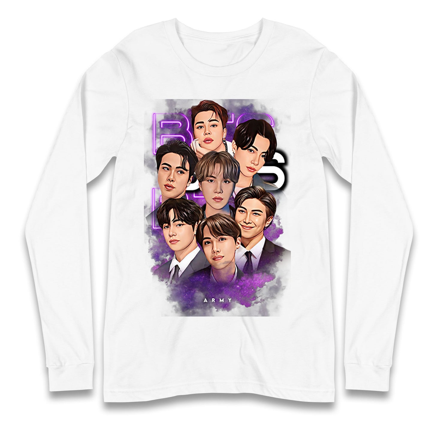 BTS K POP Longsleeve T Shirt