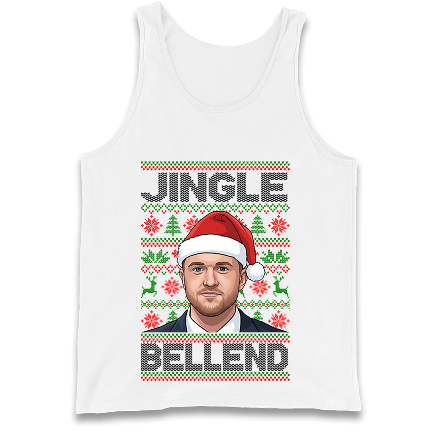 Tommy Robinson Jingle Bell Tank Top