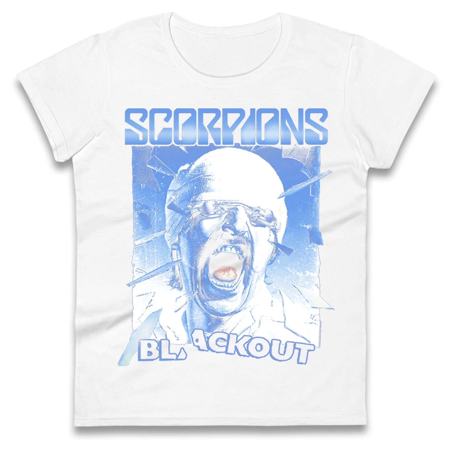 Scorpions Blackout Ladies T Shirt