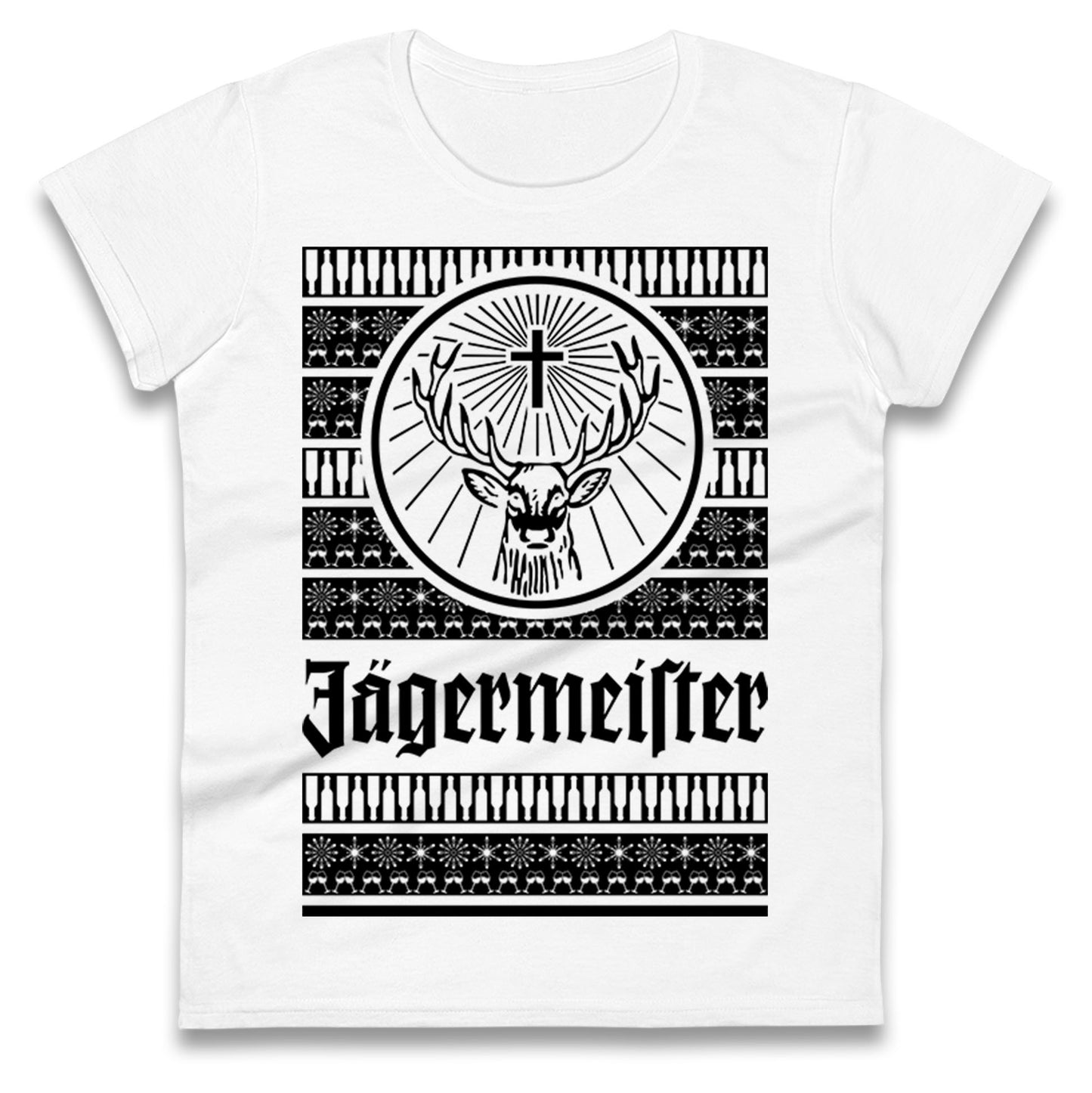 Jagermeister Christmas Ladies T Shirt
