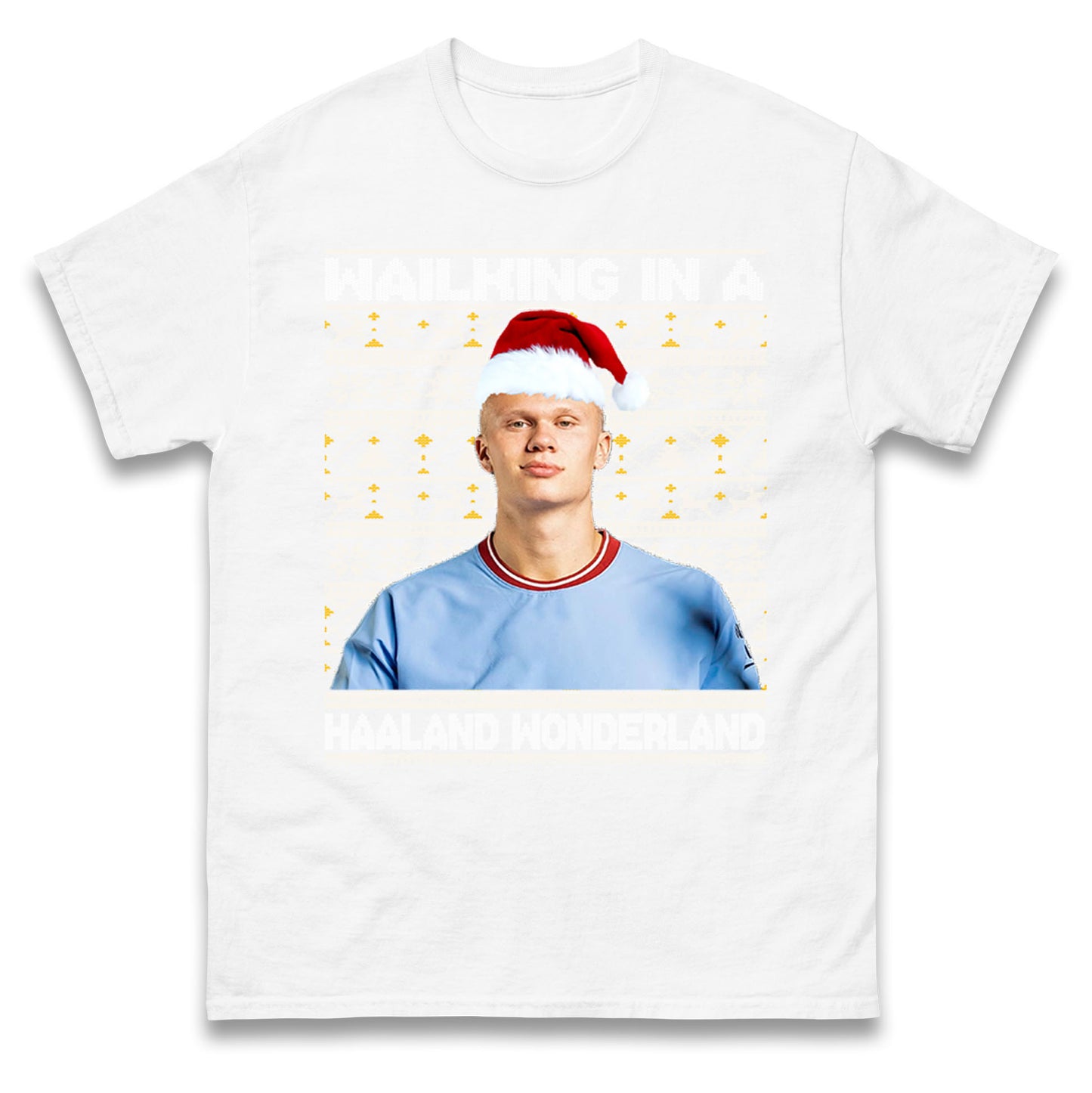 erling haaland christmas t shirt