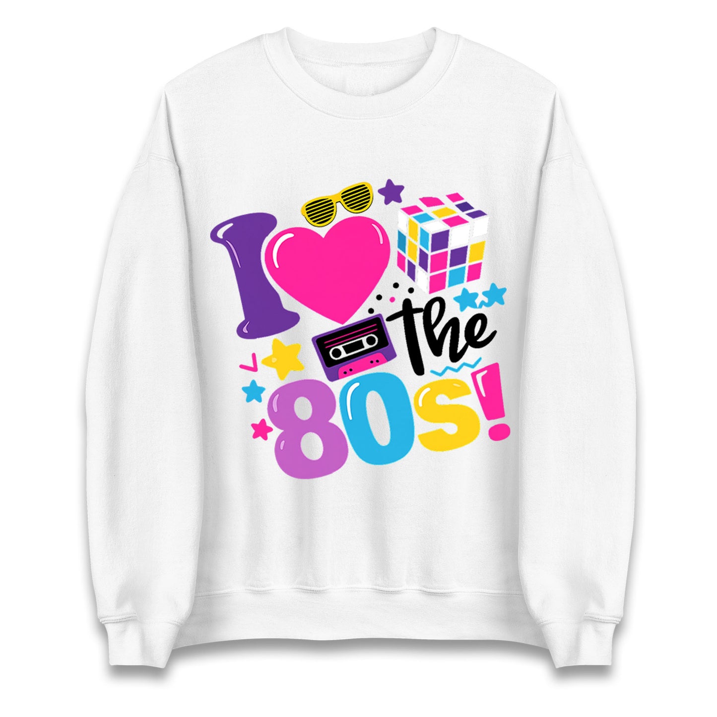 I Love The 80's Jumper