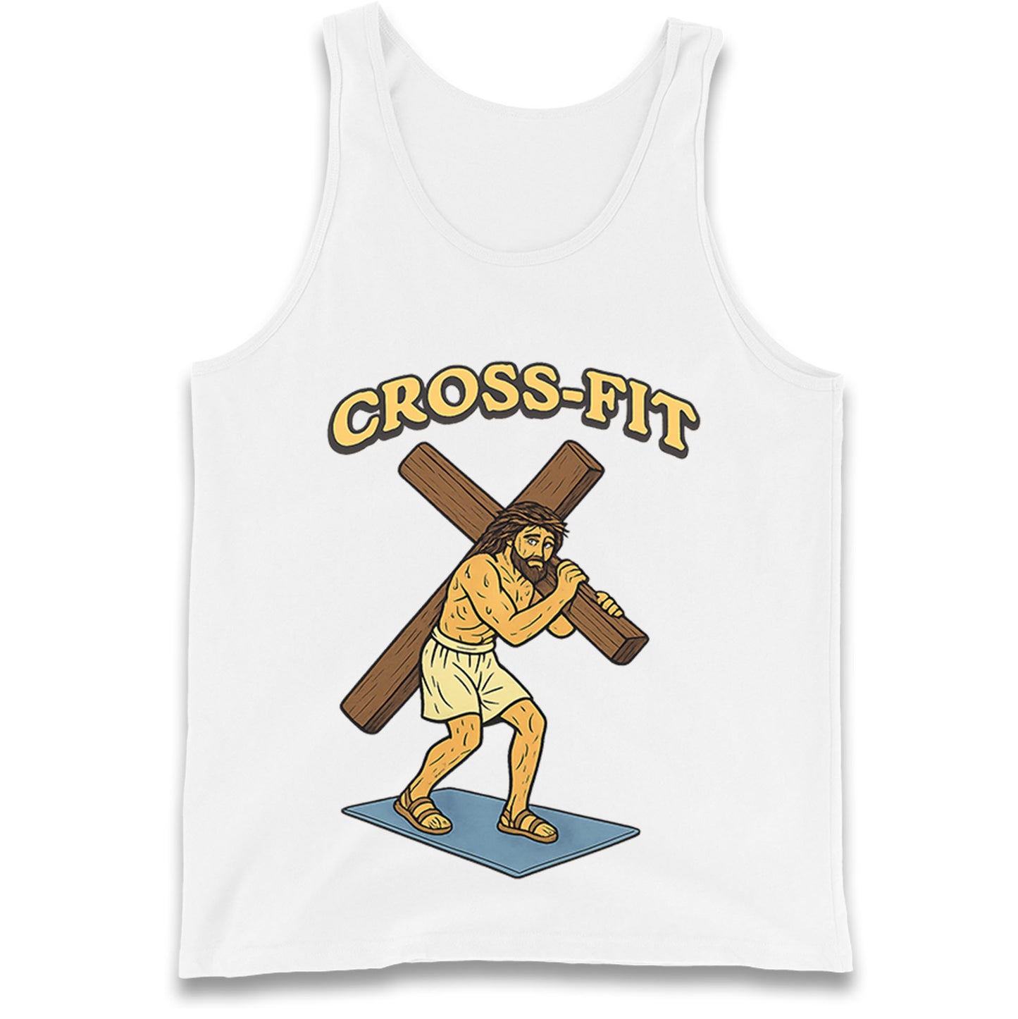 Jesus Cross Fit Tank Top