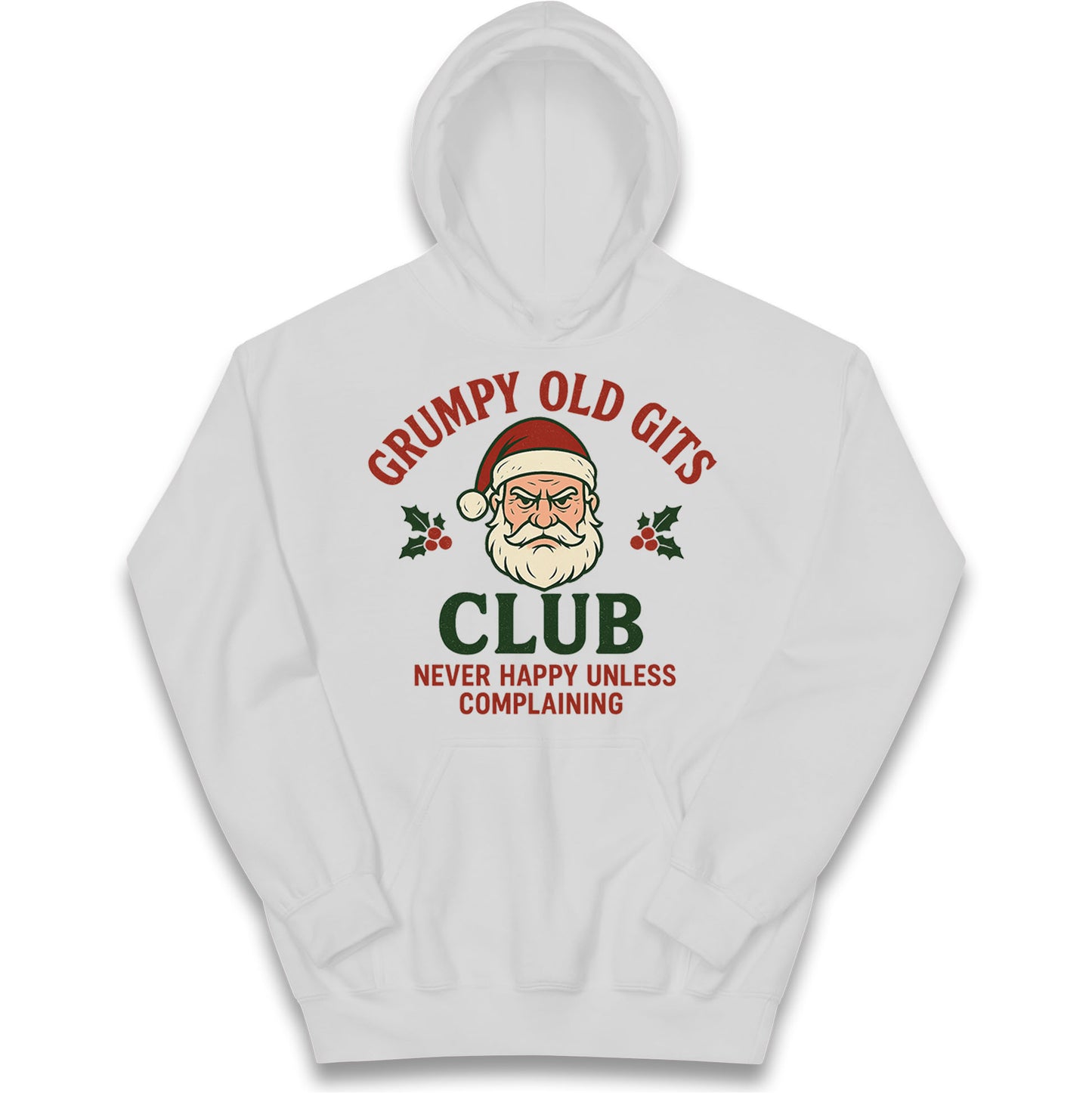 Grumpy Christmas Kids Hoodie