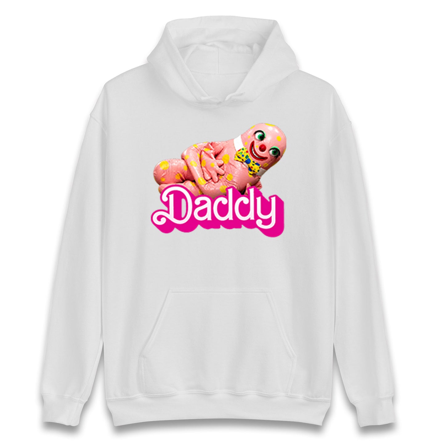 Funny Mr Blobby Daddy 90s Retro Hoodie