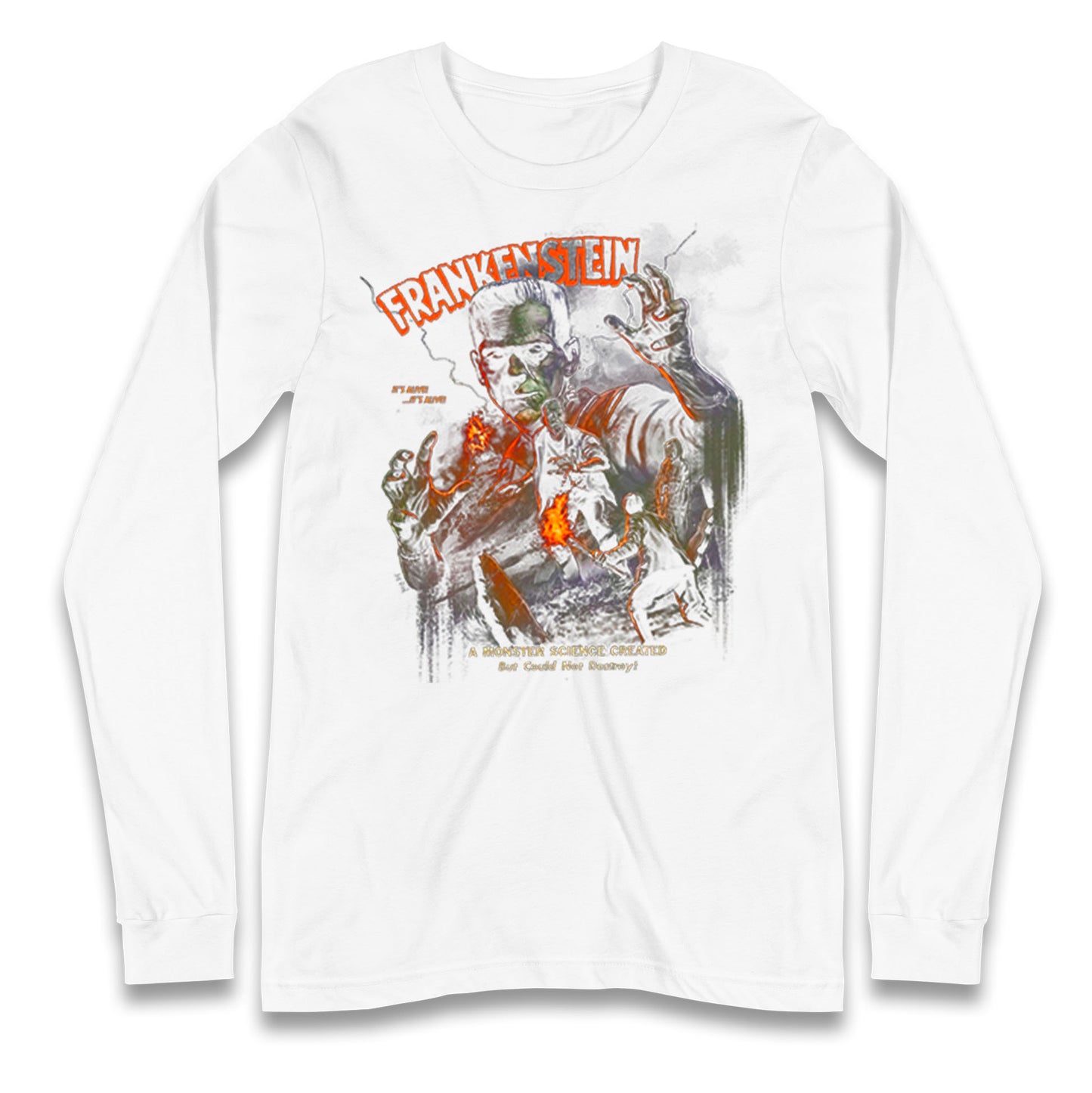 Frankenstein It's Alive Longsleeve T Shirt