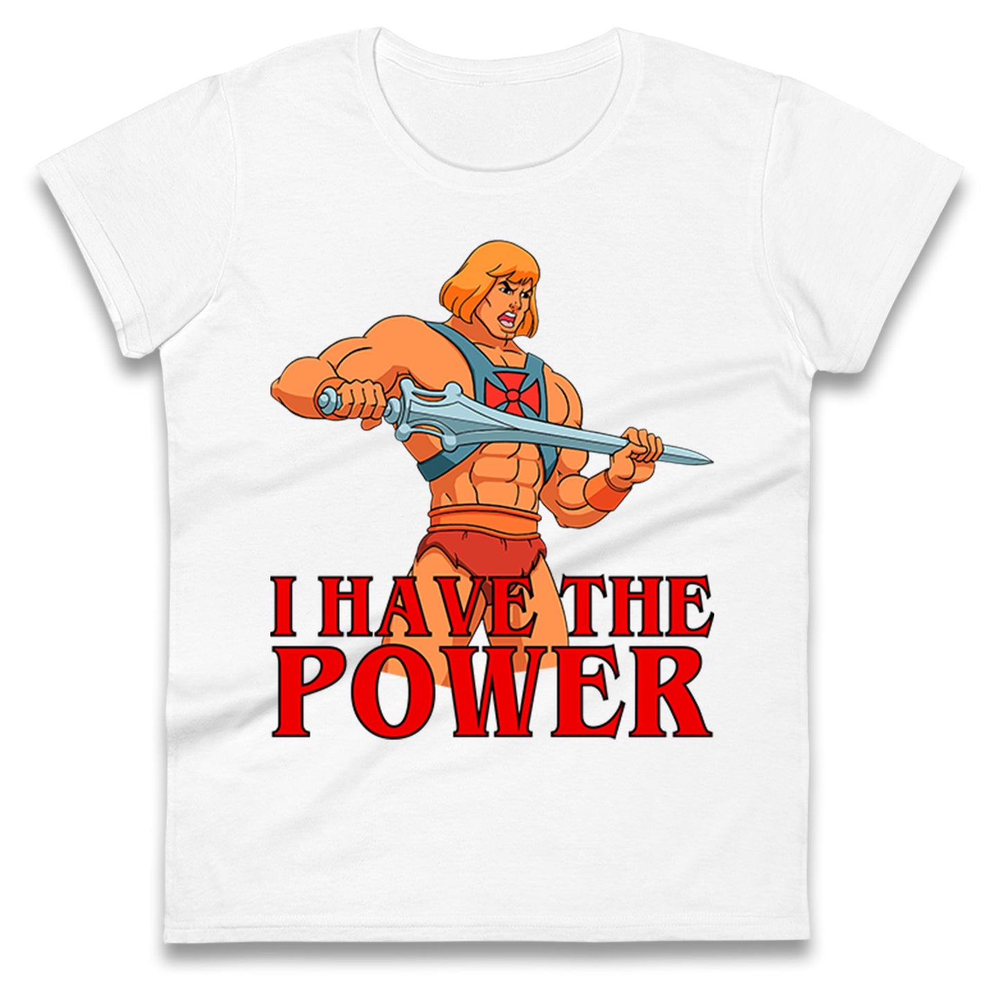 He-Man Ladies T Shirt