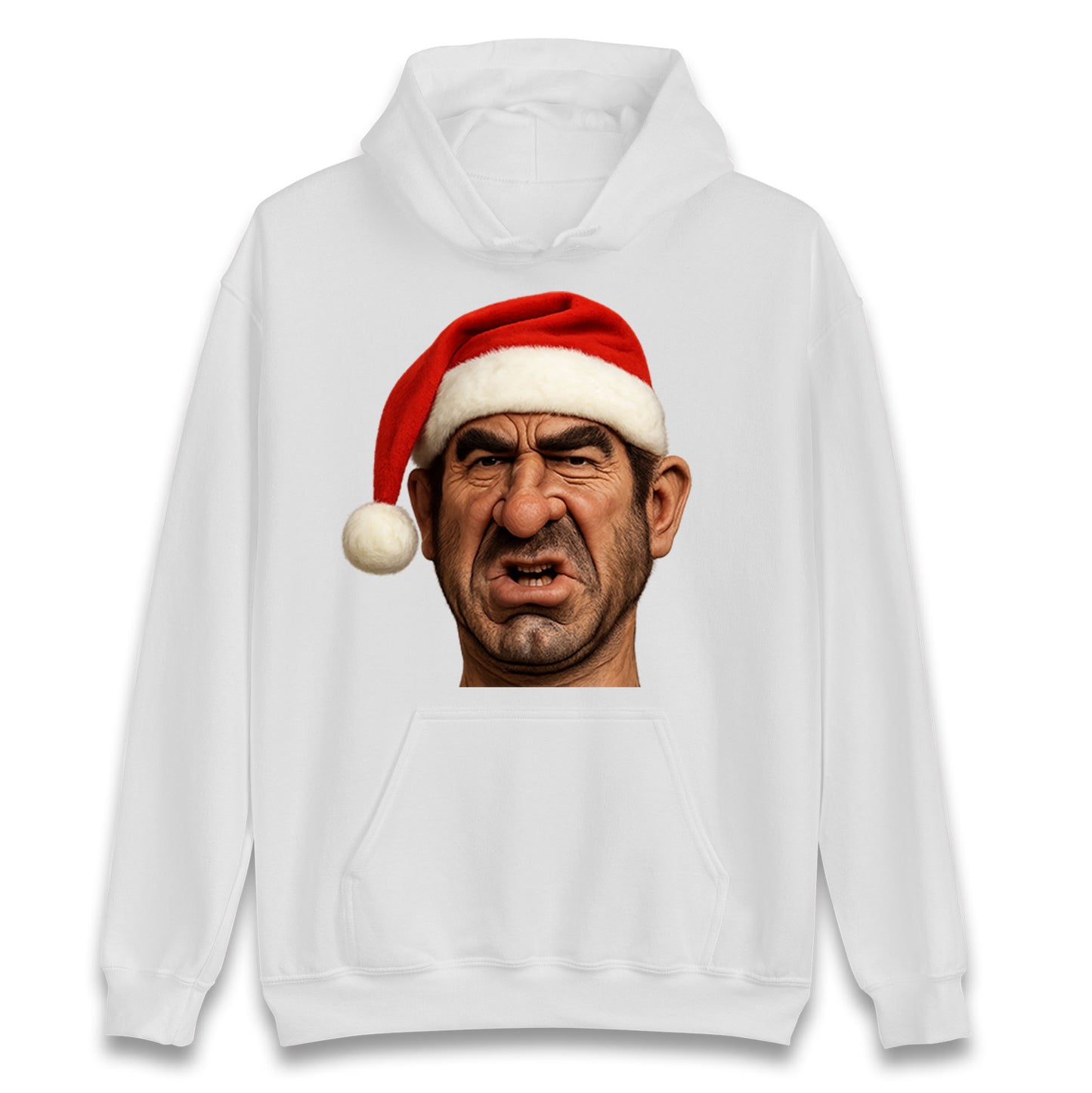 Eric Cantona Xmas Hoodie