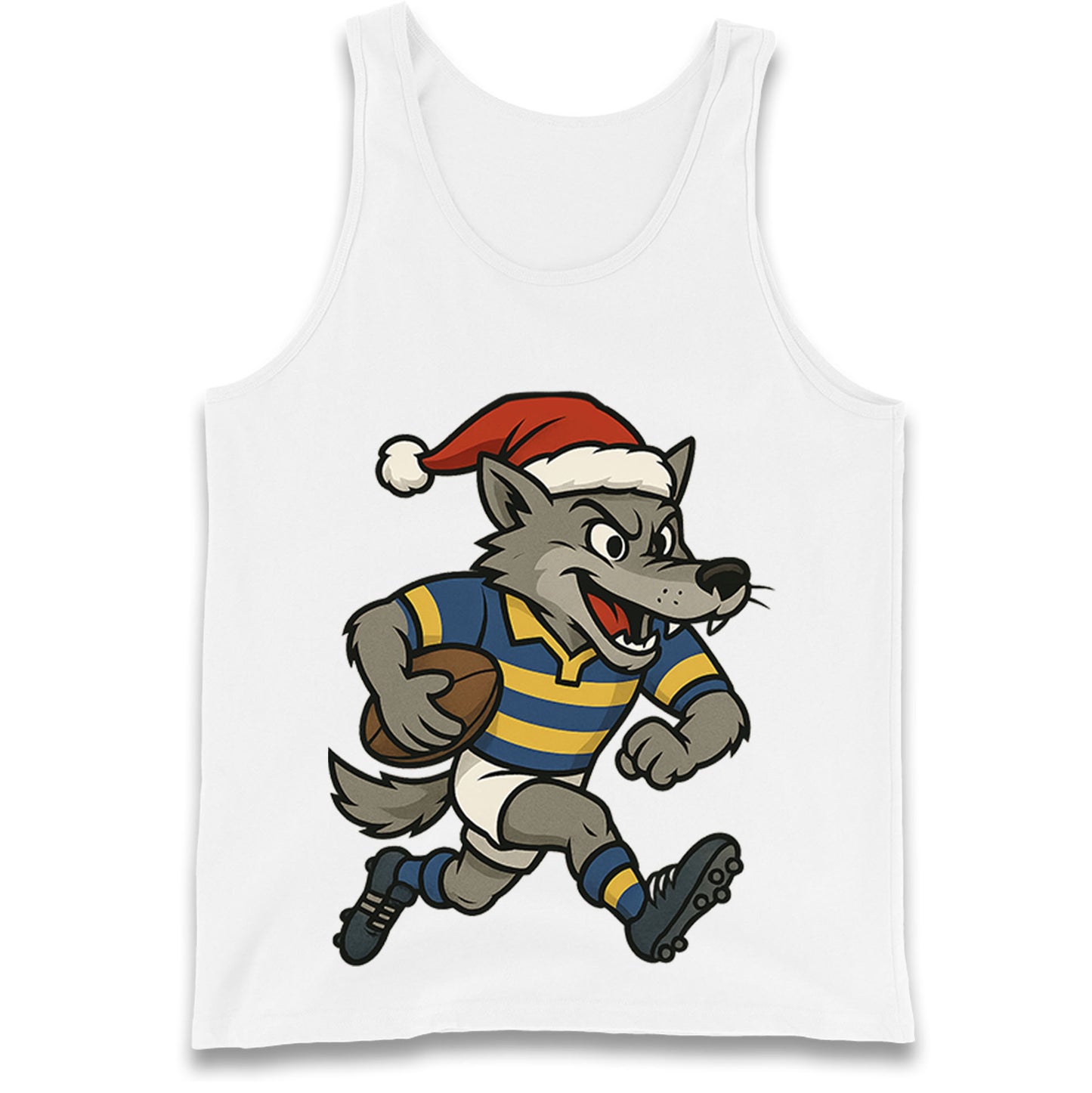 Warrington Wolves Christmas Tank Top