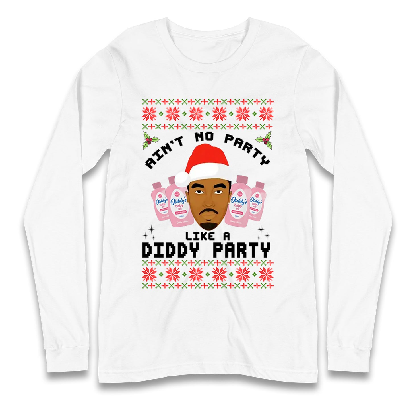 Diddy Christmas Longsleeve T Shirt