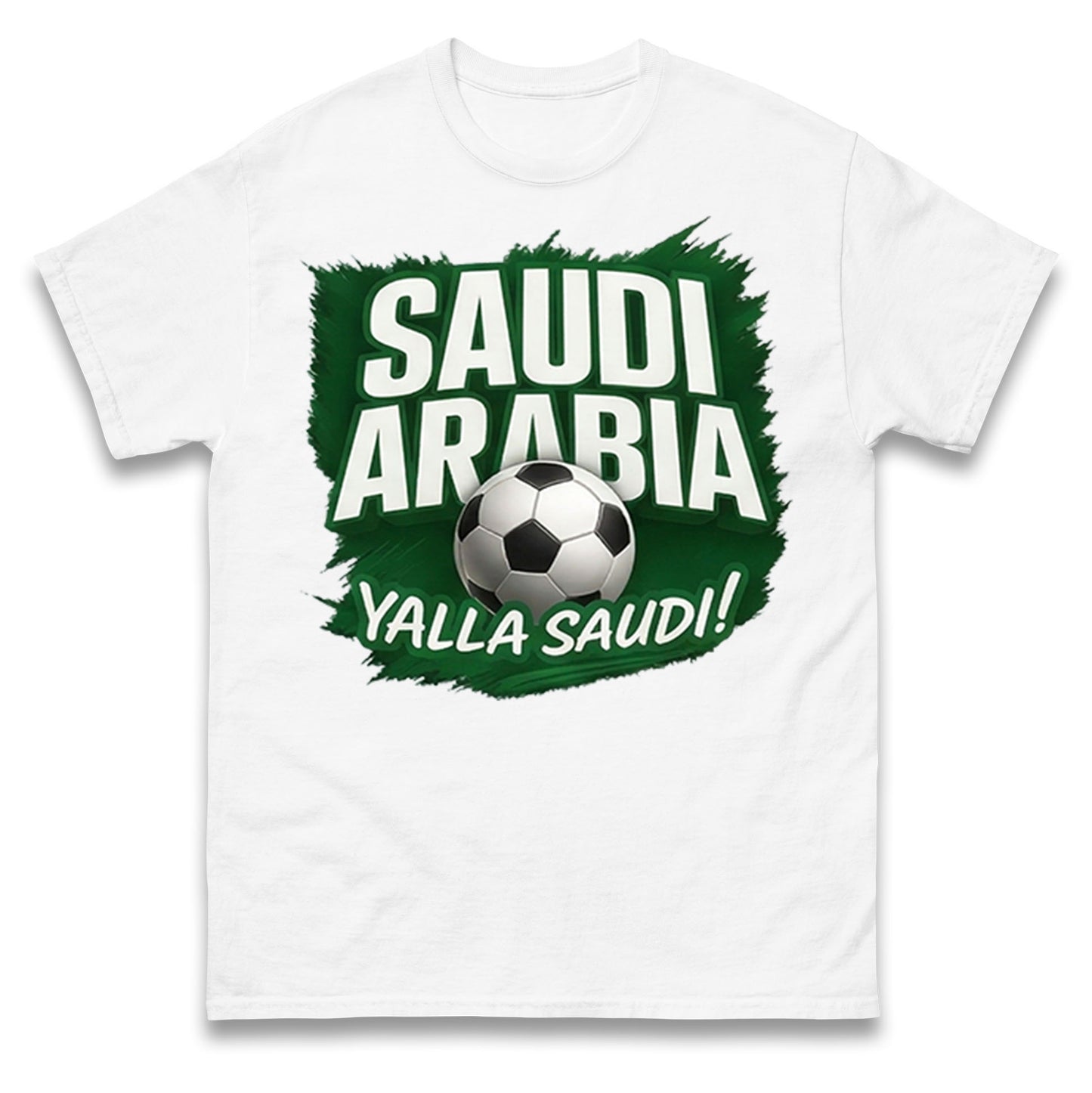 Saudi Arabia Retro World Cup T Shirt