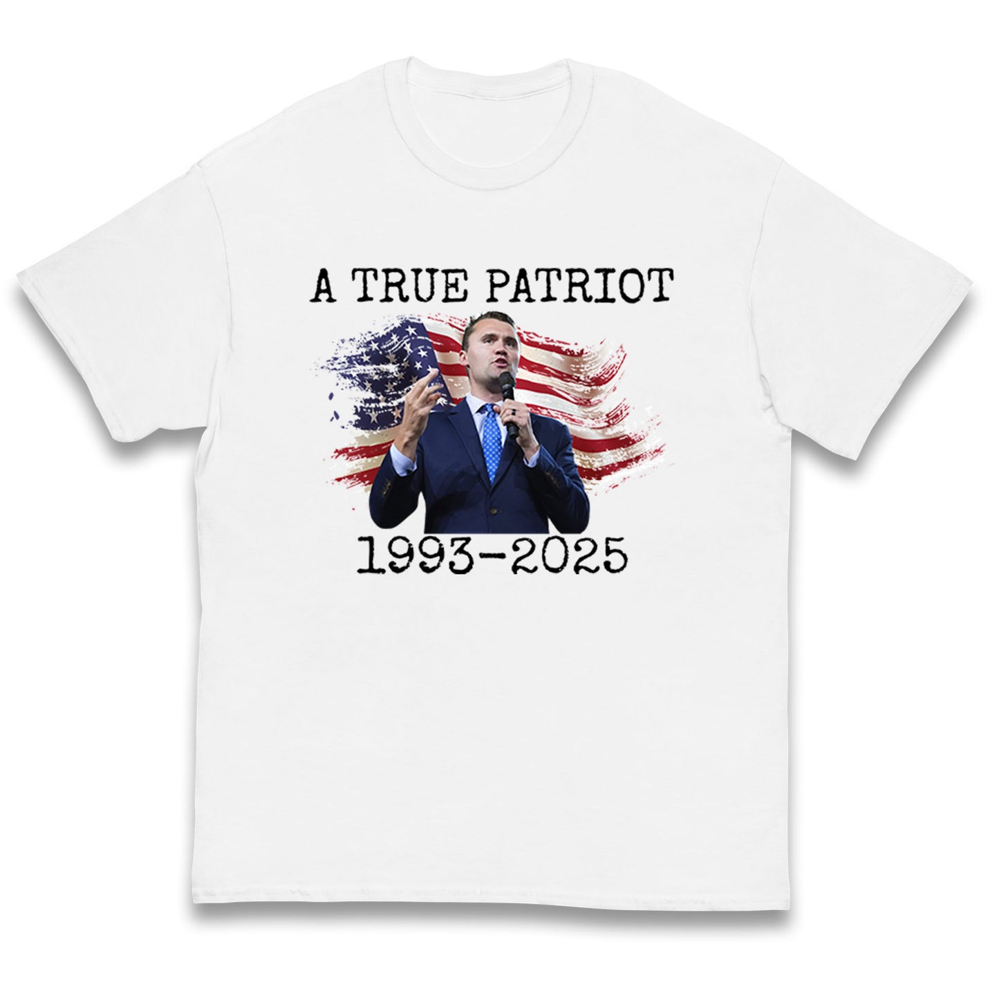 Charlie Kirk Tribute Kids T Shirt