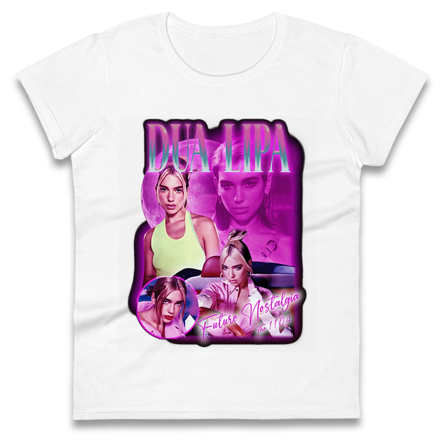 Dua Lipa Future Nostalgia Ladies T Shirt