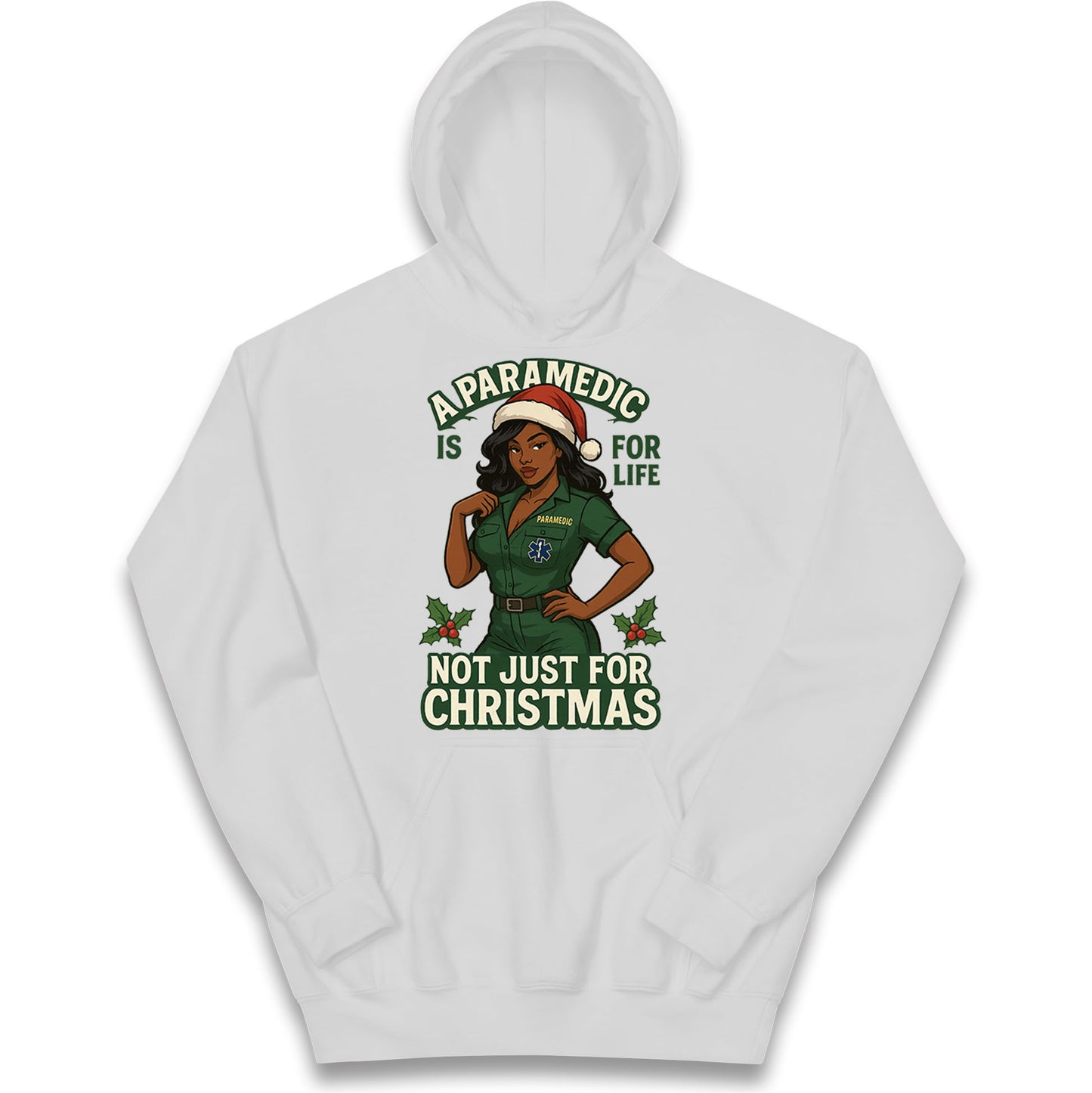 Paramedic Xmas Kids Hoodie
