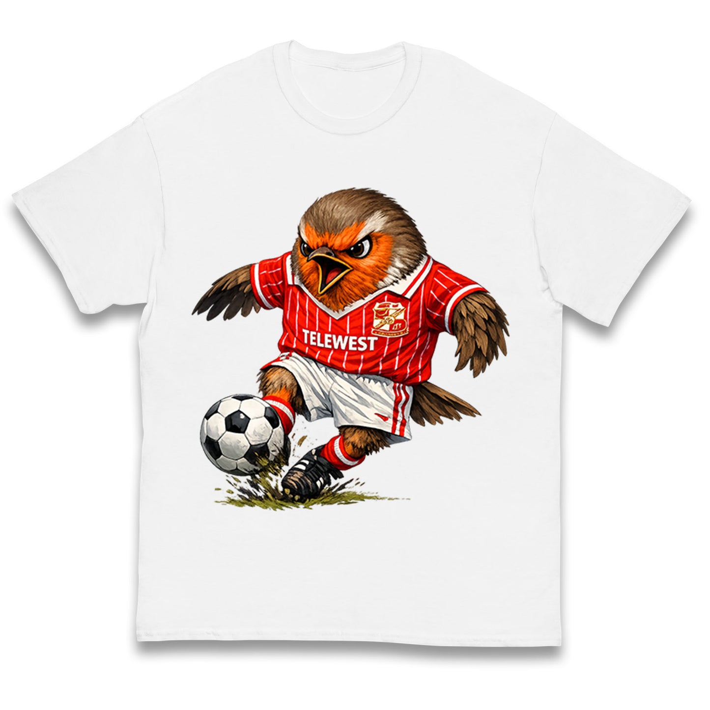 Classic Swindon Town Football Kids T Shirt
